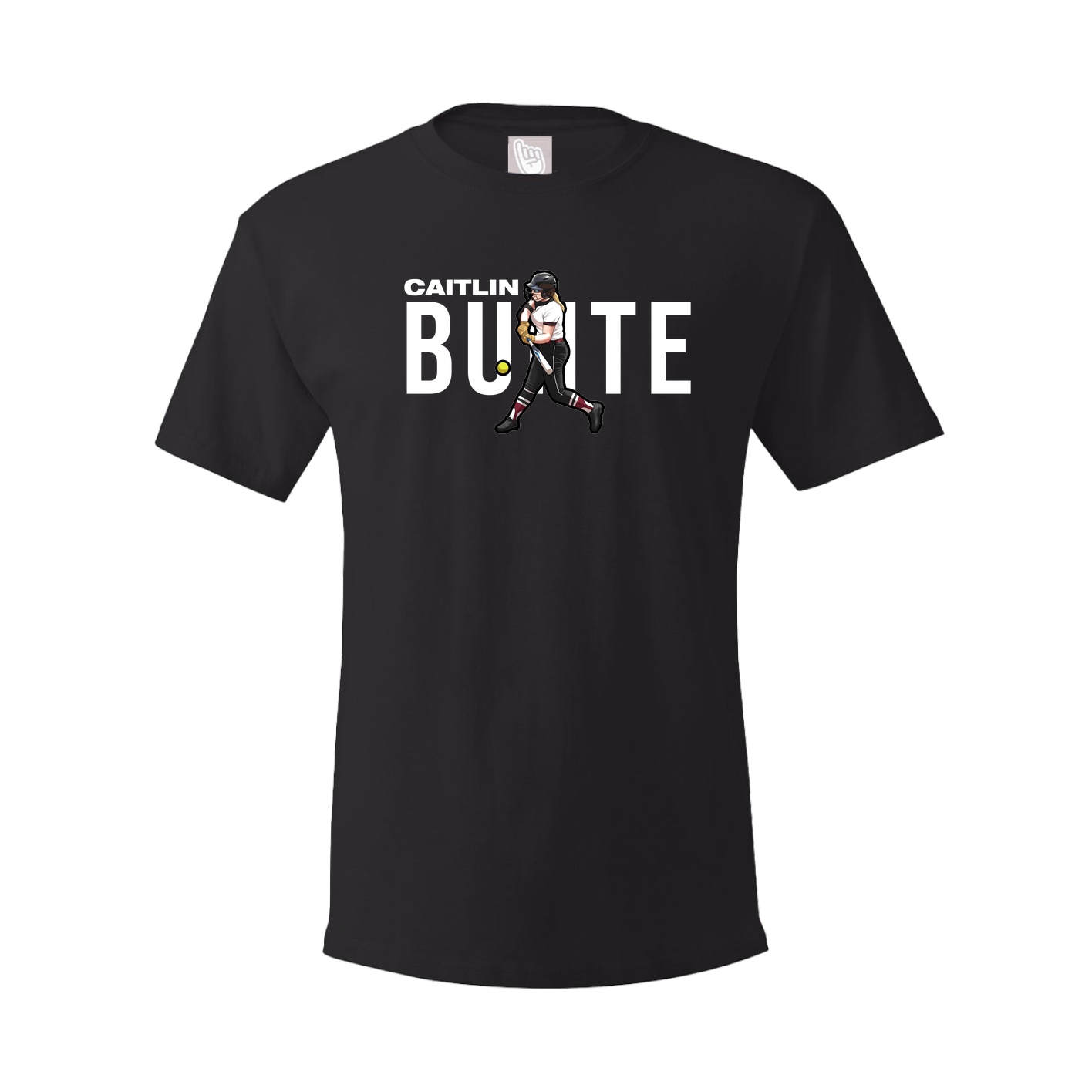 Youth Tee — Player Name in Black