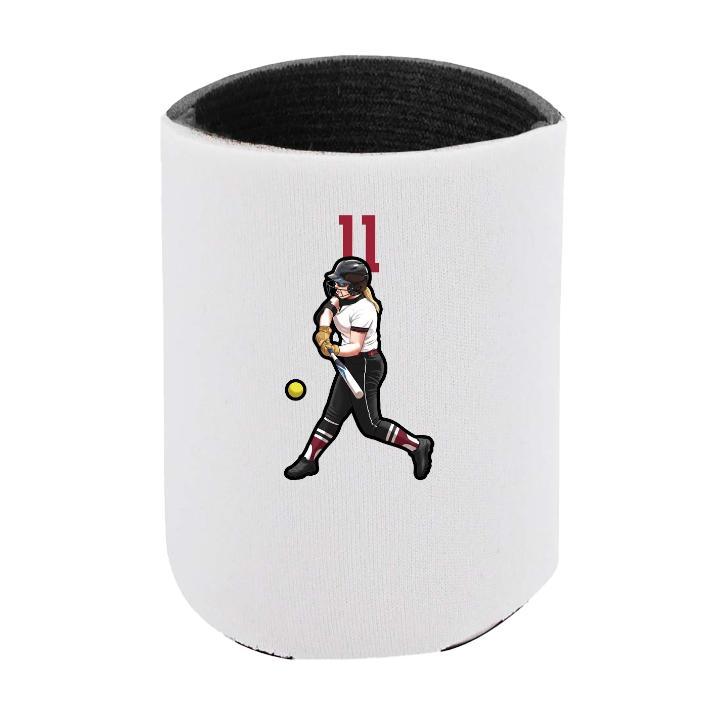Can Holder — Number Top in White