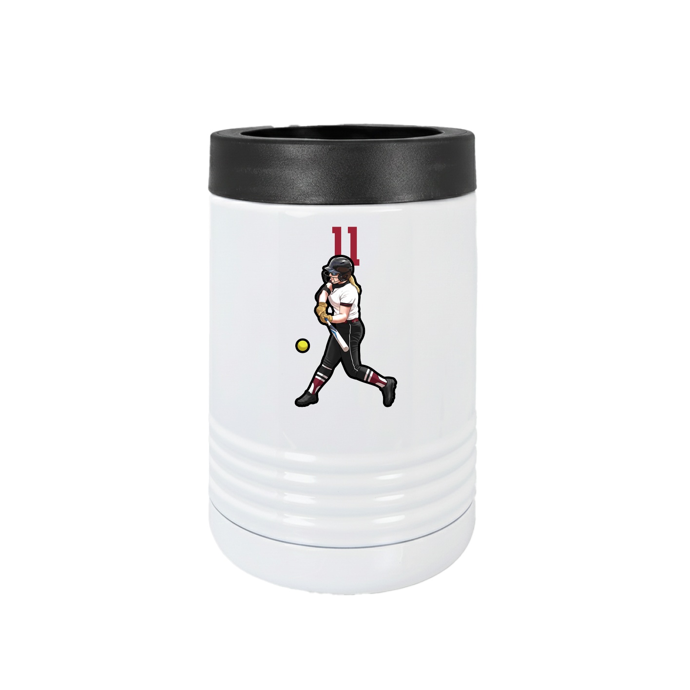 Beverage Holder — Number Top in White