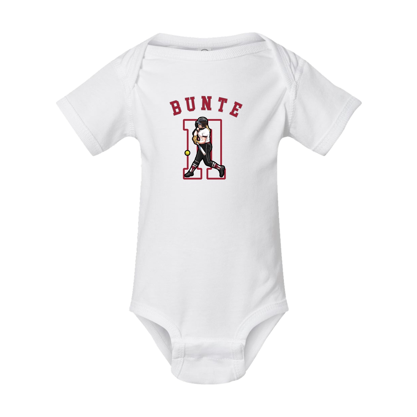 Baby Onesie — Shirsey Arch in White