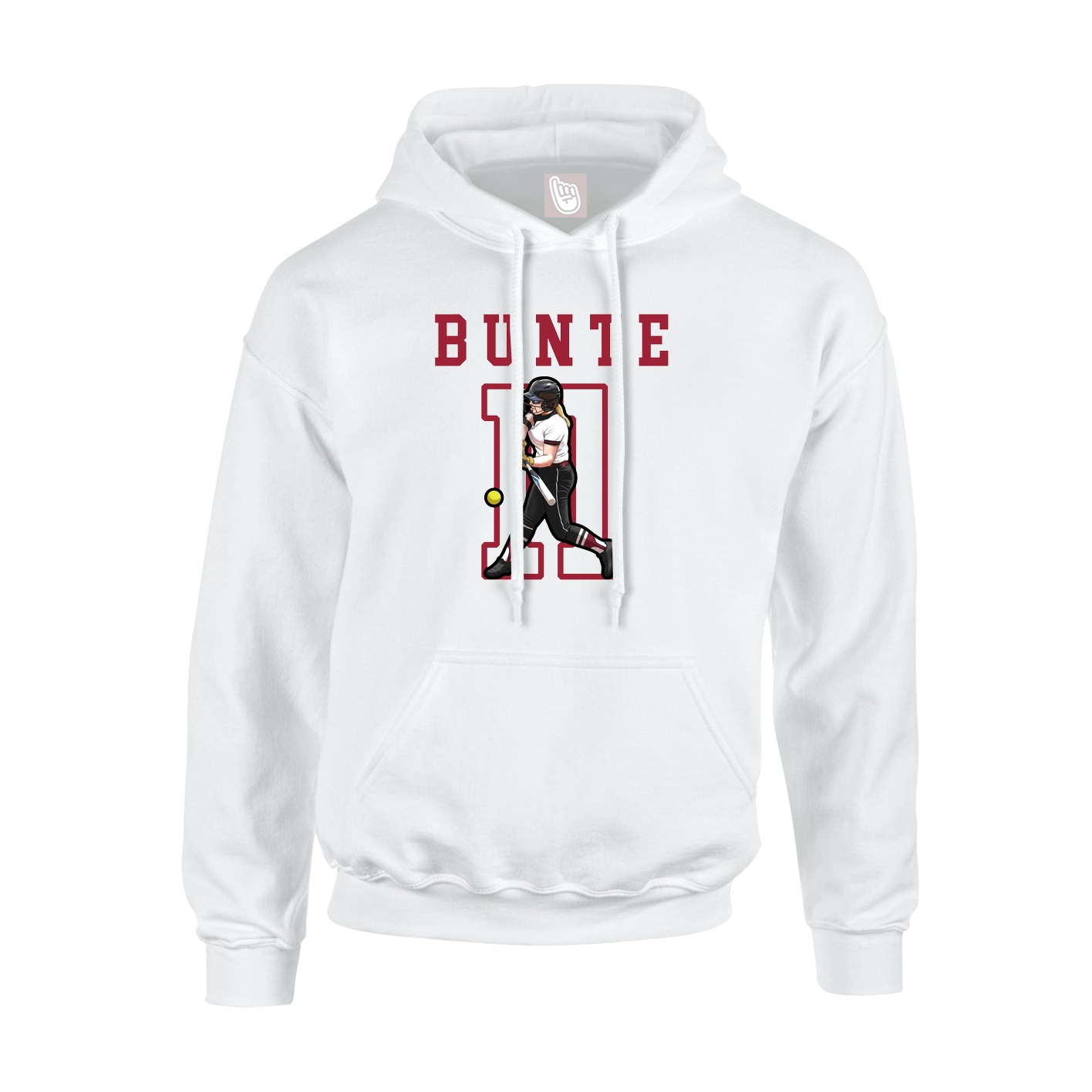Youth Hoodie — Shirsey in White