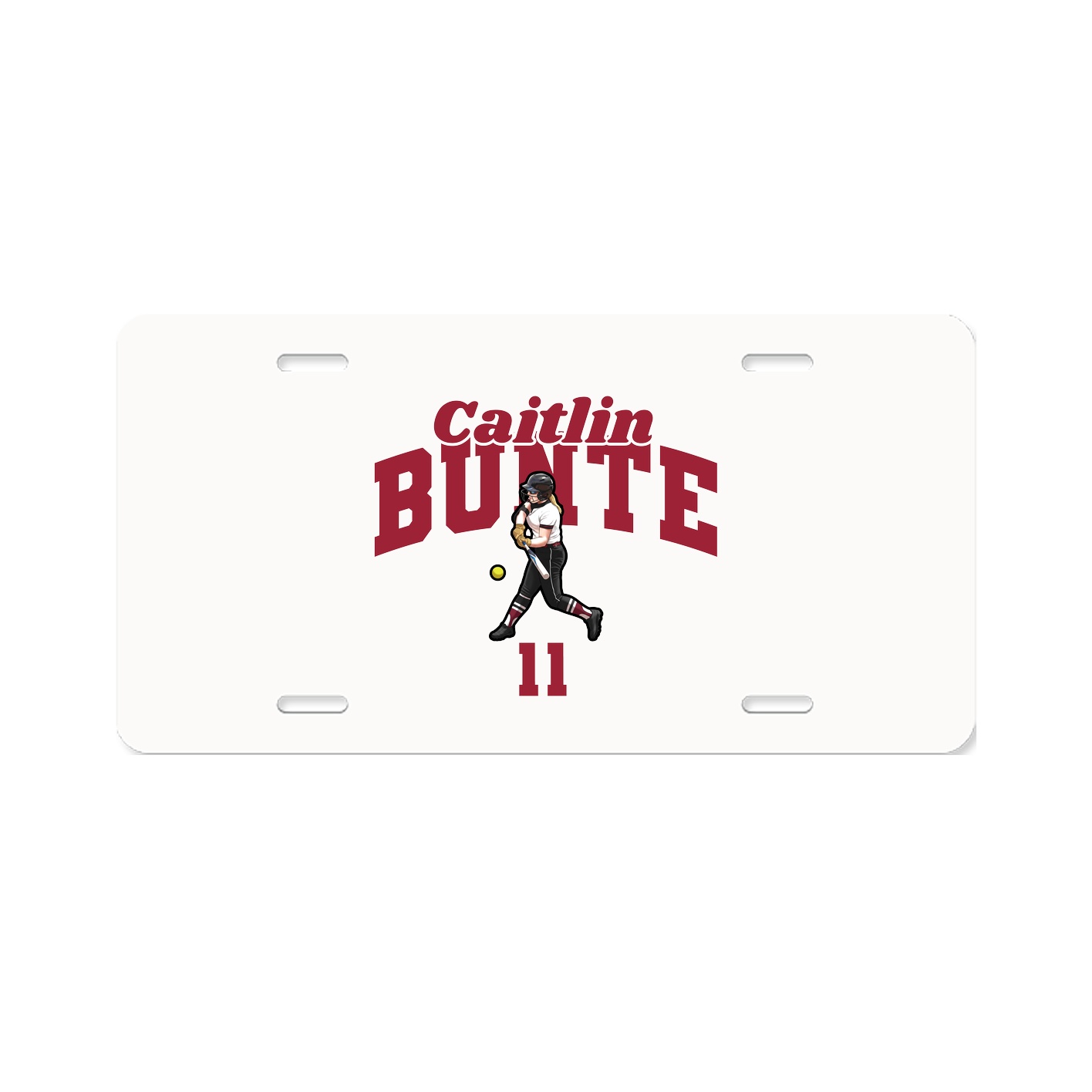 License Plate — Signature Arch in Classic