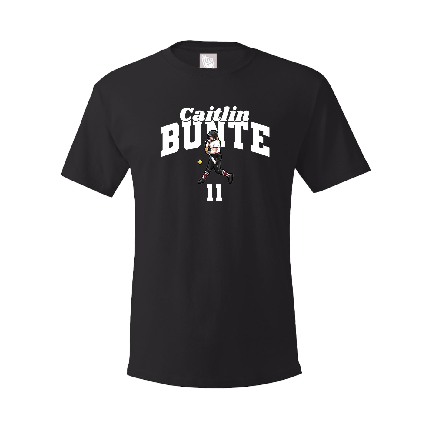 Tee — Signature Arch in Black