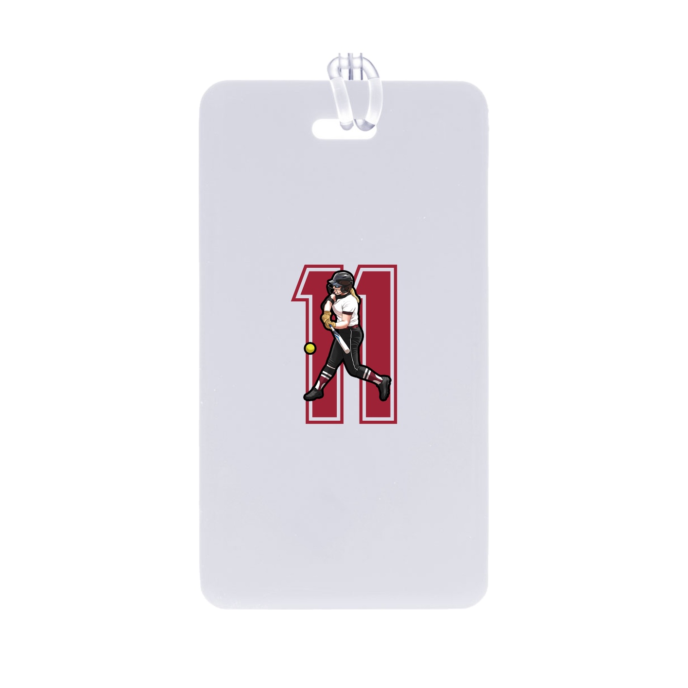 Bag Tag — Number in Classic