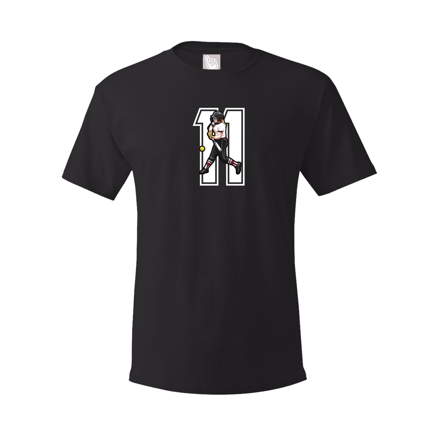 Tee — Number in Black