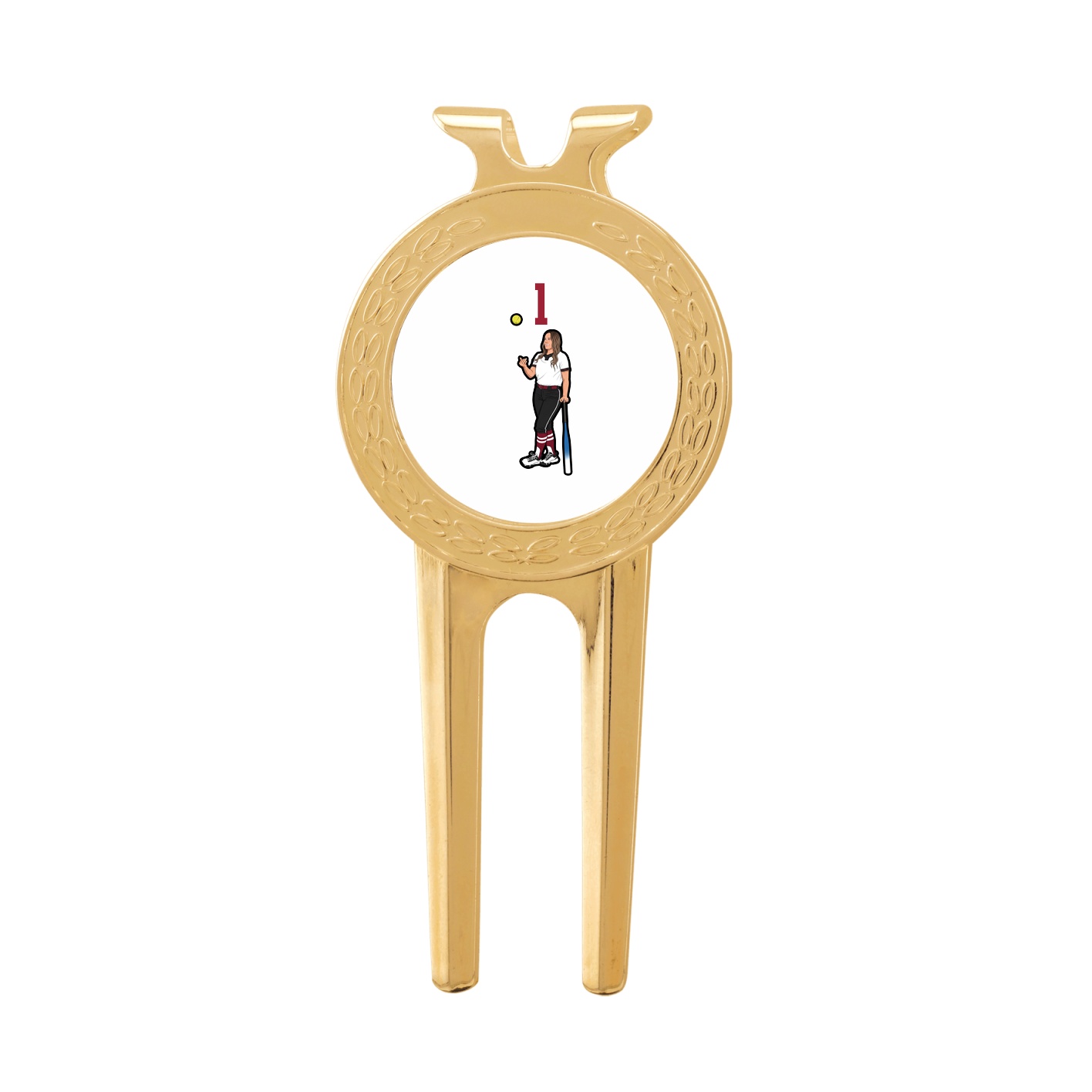 Divot Tool with Ball Marker — Number Top in Classic