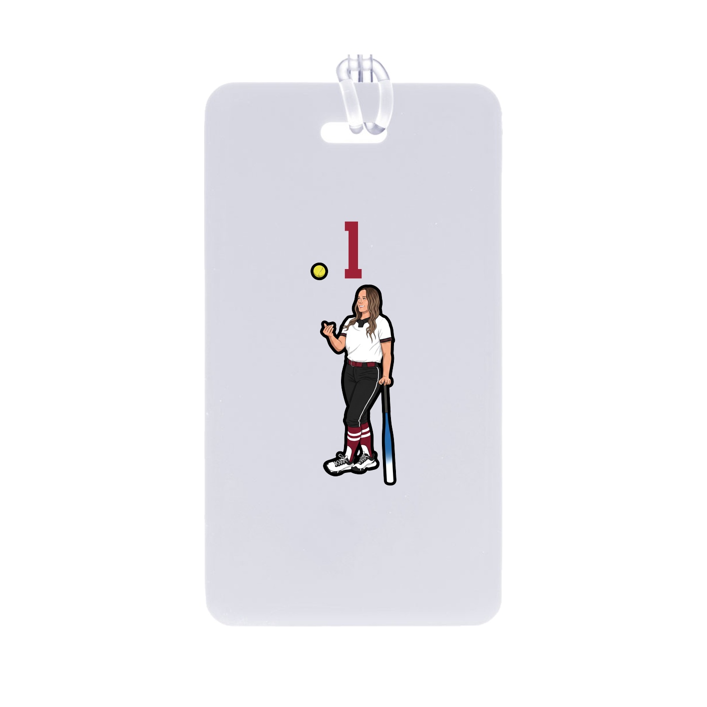 Bag Tag — Number Top in Classic