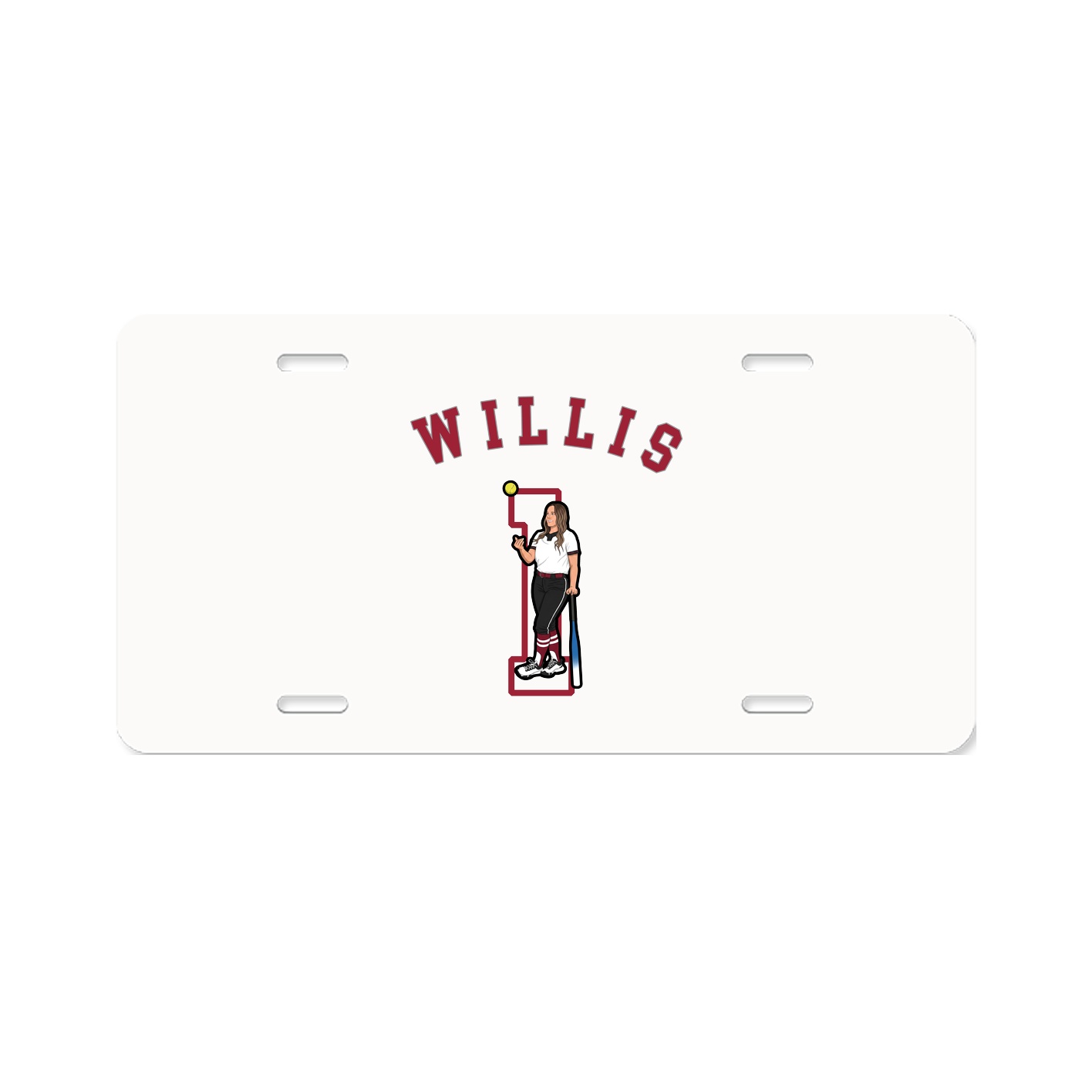 License Plate — Shirsey Arch in Classic