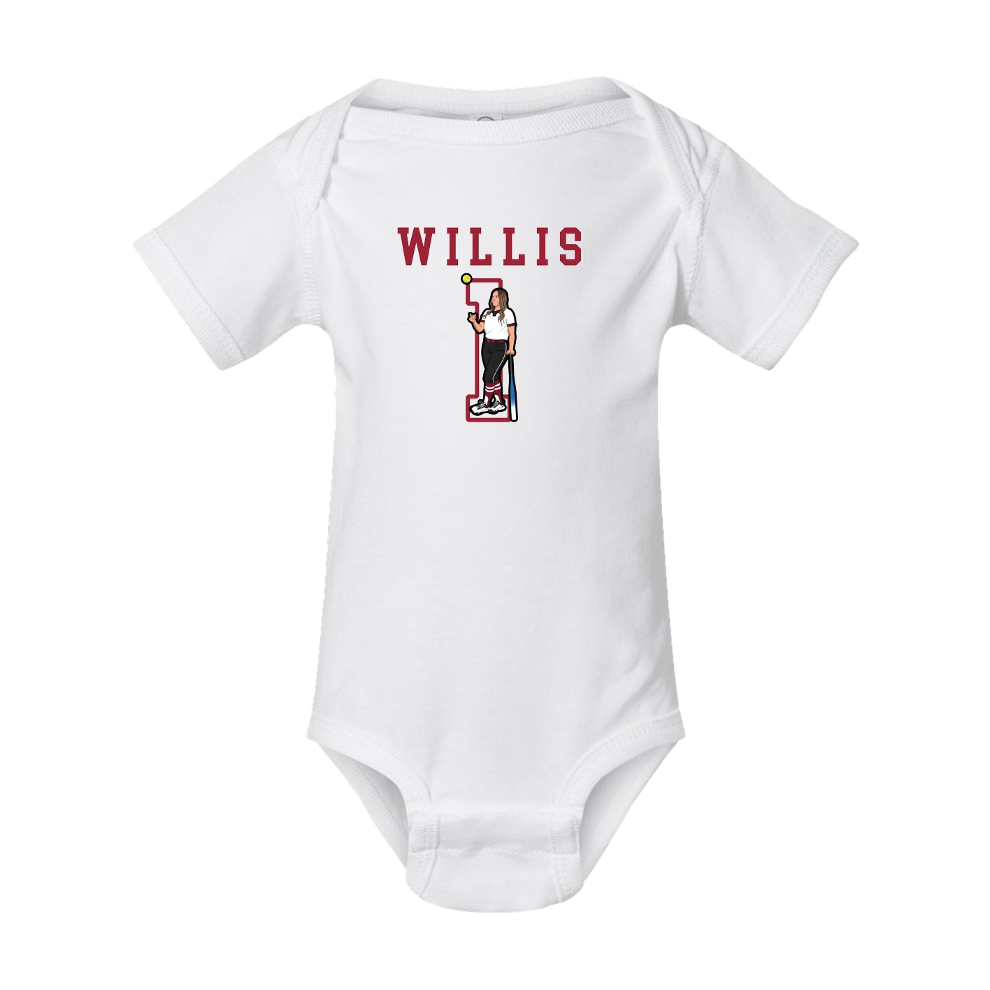 Baby Onesie — Shirsey in White