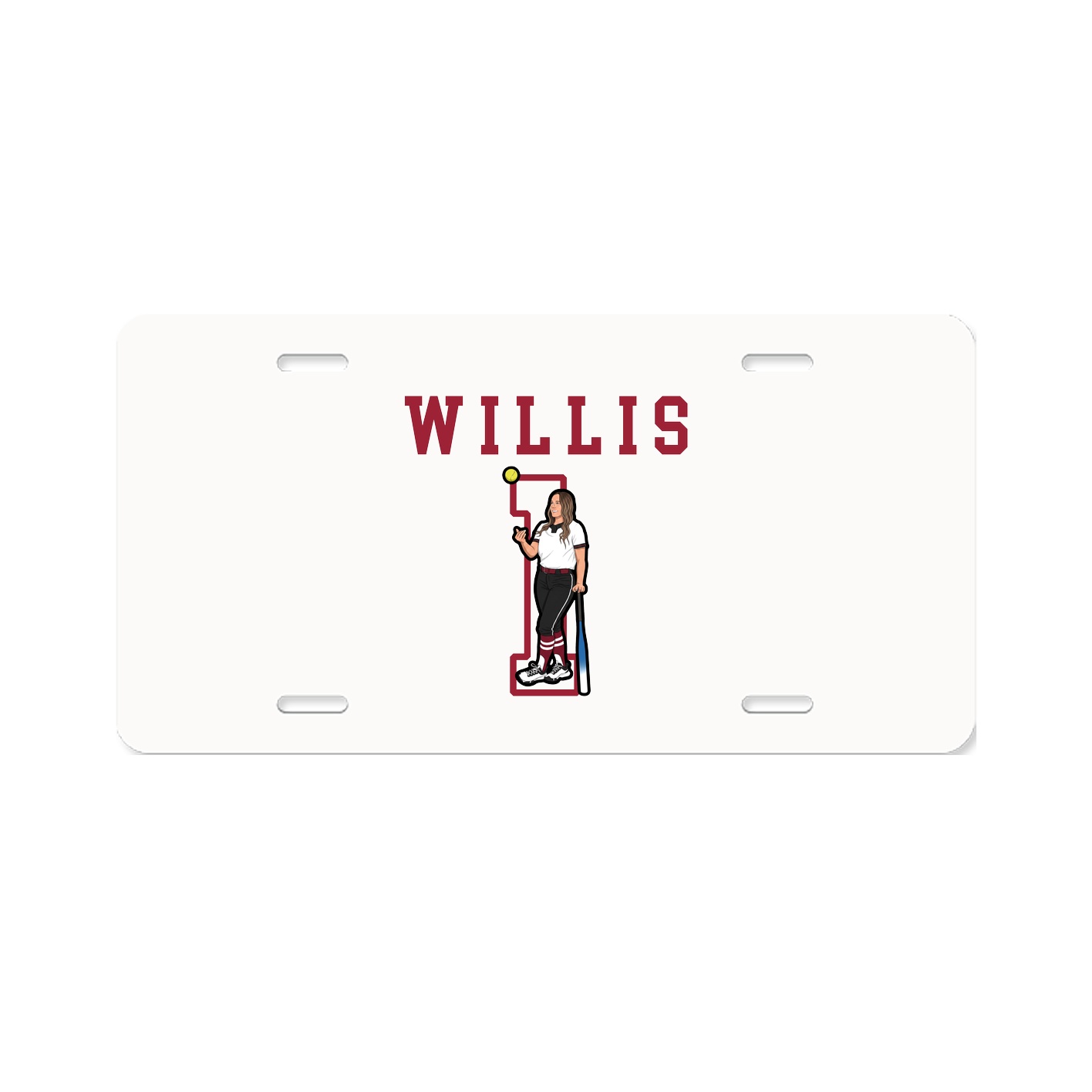 License Plate — Shirsey in Classic