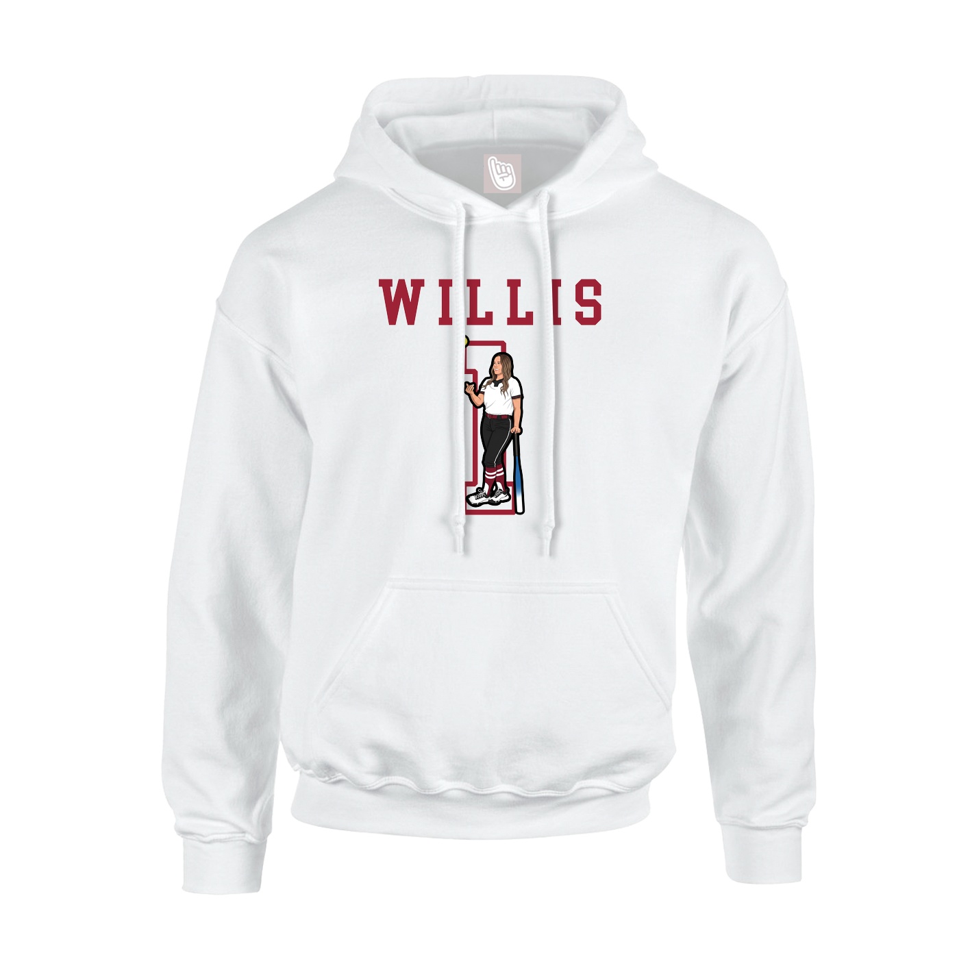 Youth Hoodie — Shirsey in White