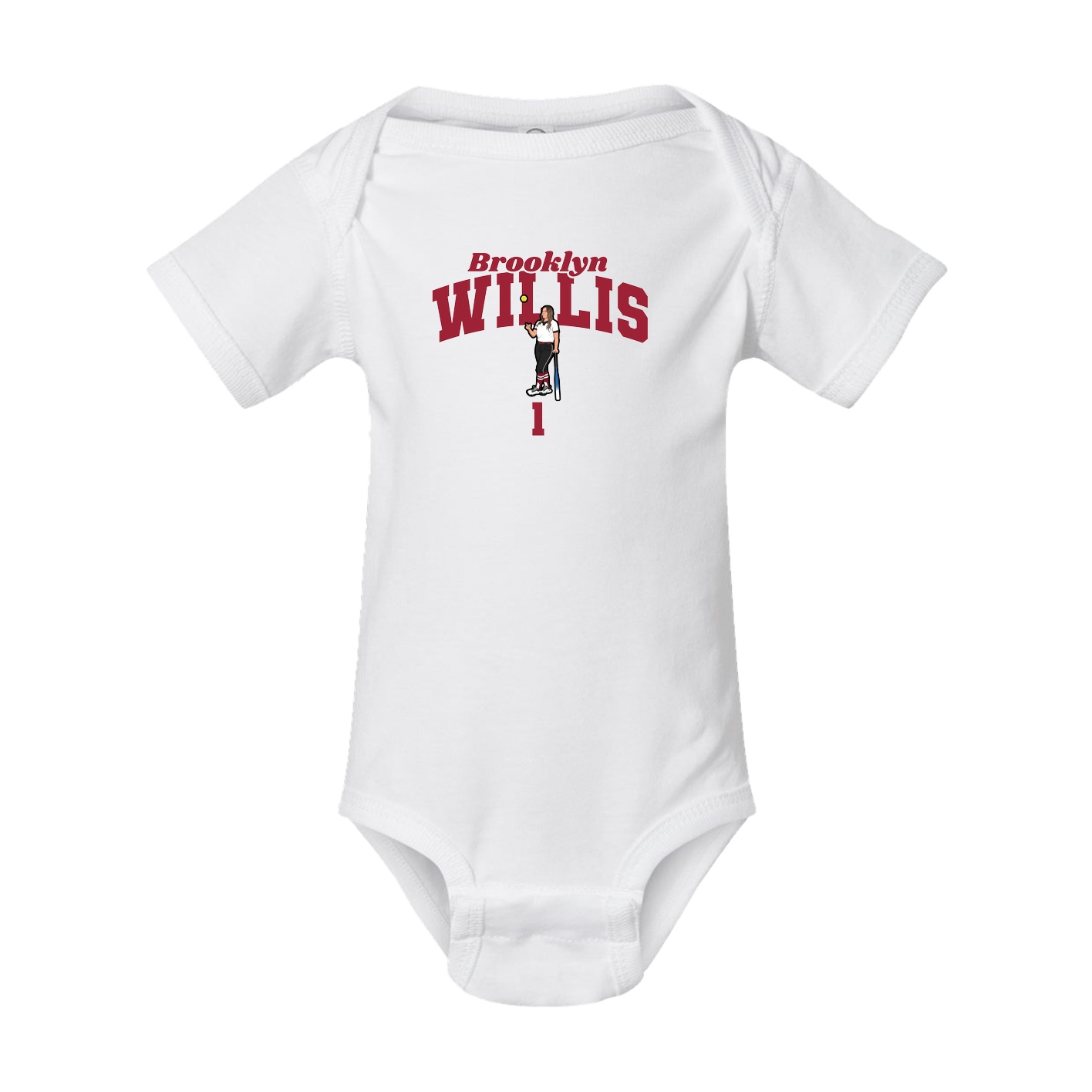 Baby Onesie — Signature Arch in White