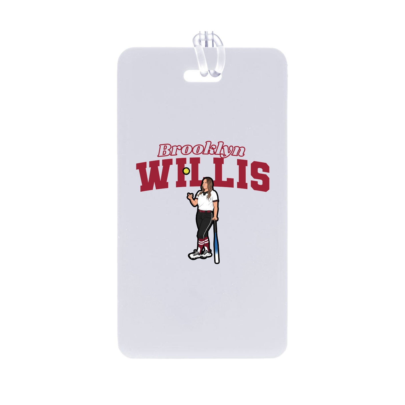 Bag Tag — Name Arch in Classic