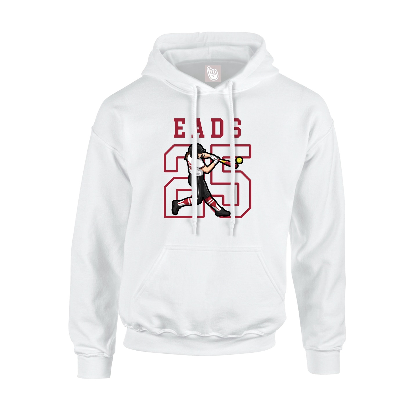 Youth Hoodie — Shirsey in White
