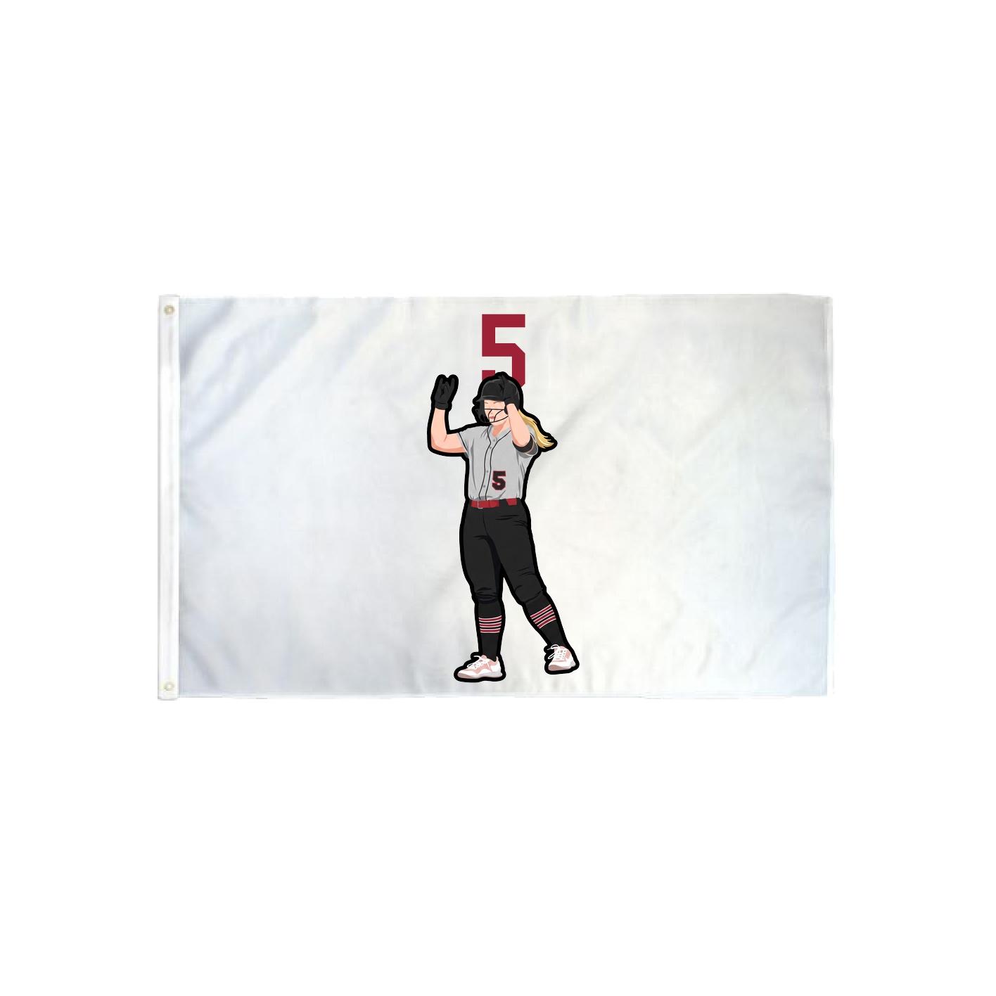 3x5 Flag — Number Top in Classic