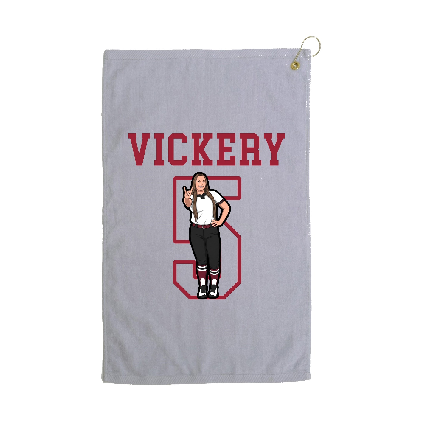 Golf Towel — Shirsey in Grey