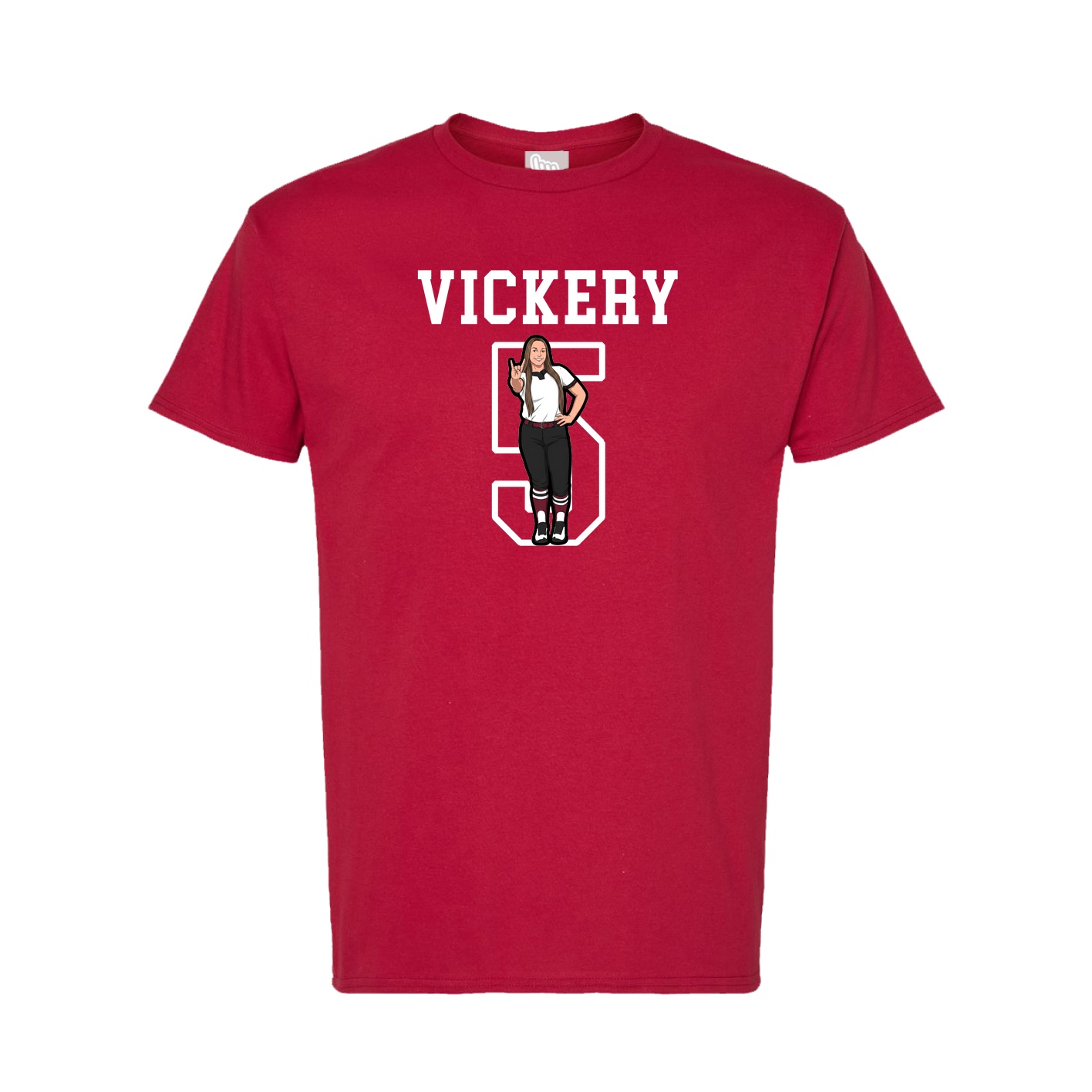 Tee — Shirsey in Crimson