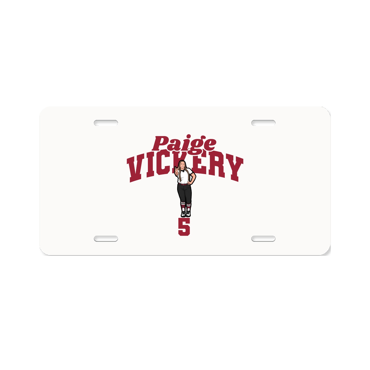 License Plate — Signature Arch in Classic