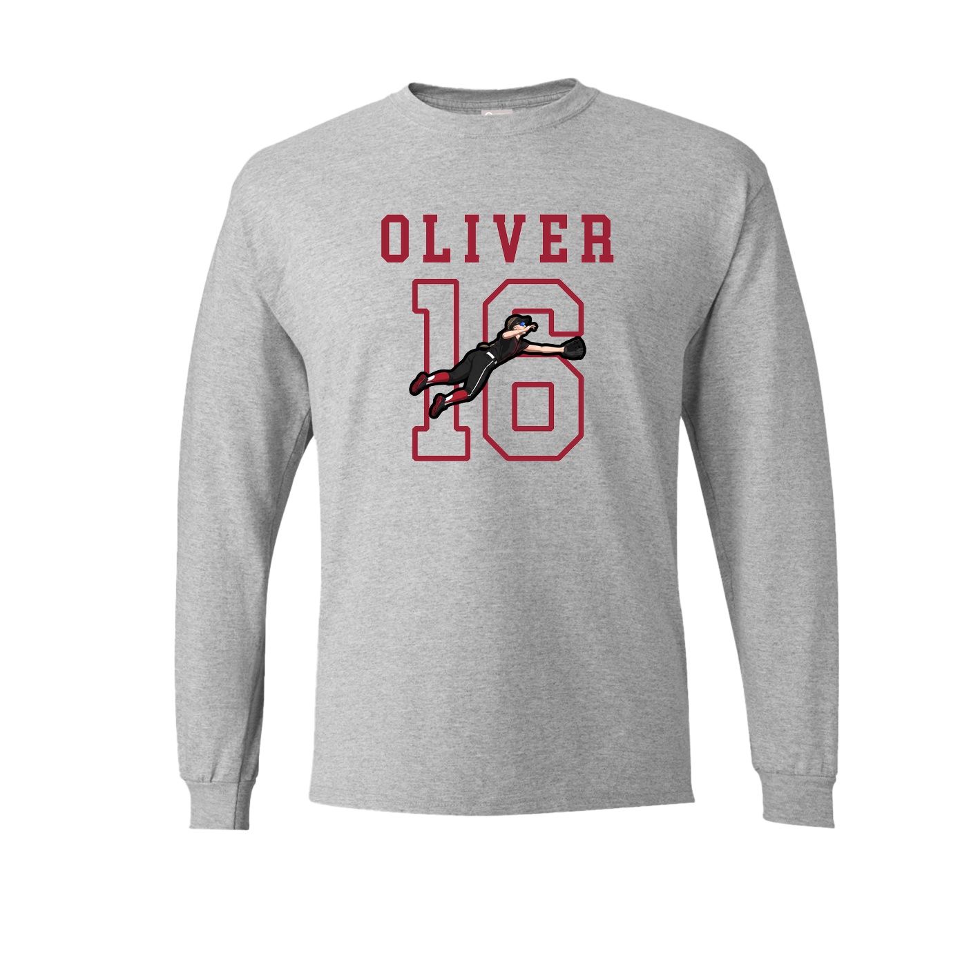 Long Sleeve Tee — Shirsey in Grey