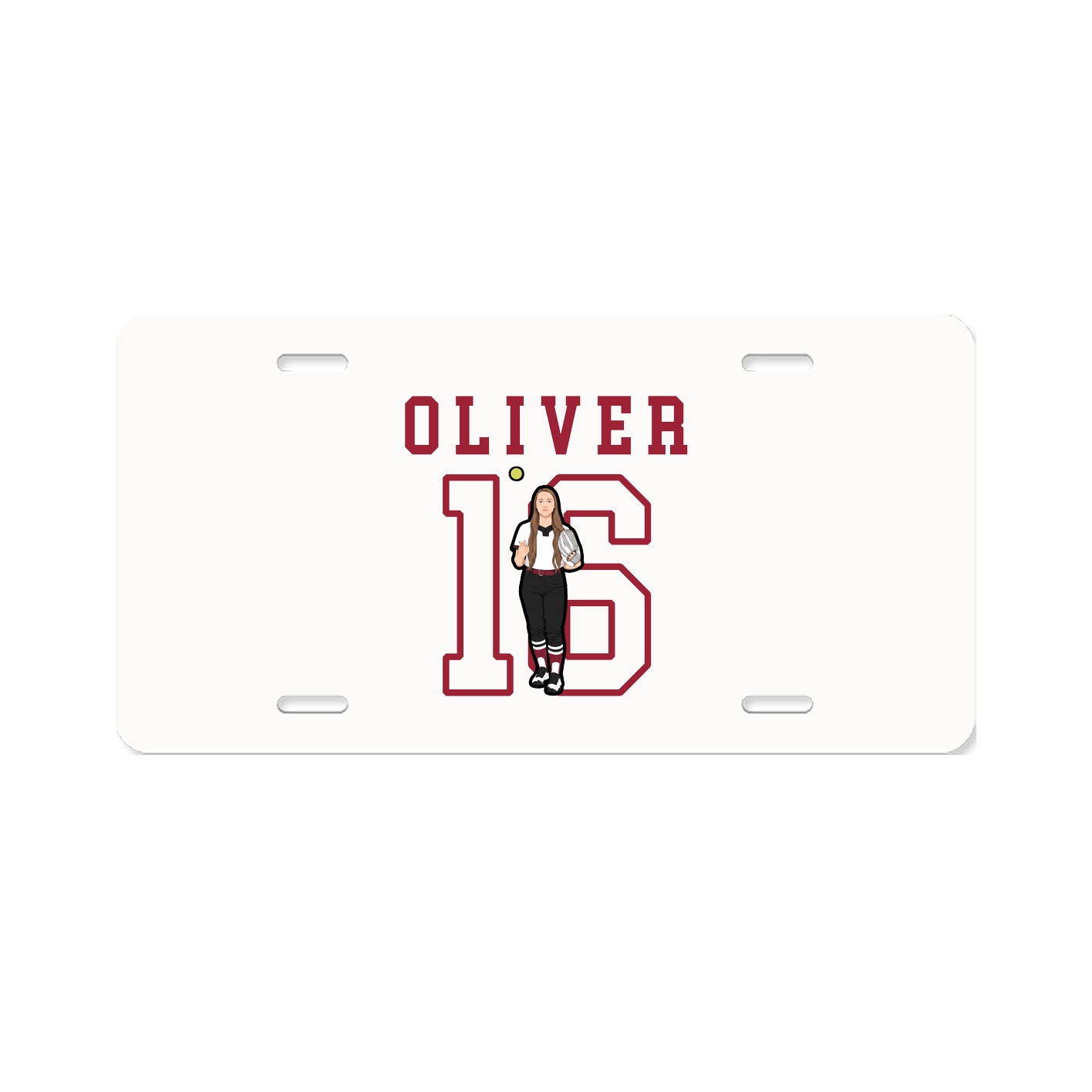 License Plate — Shirsey in Classic