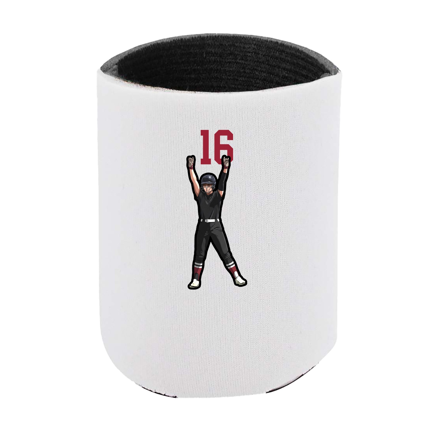 Can Holder — Number Top in White