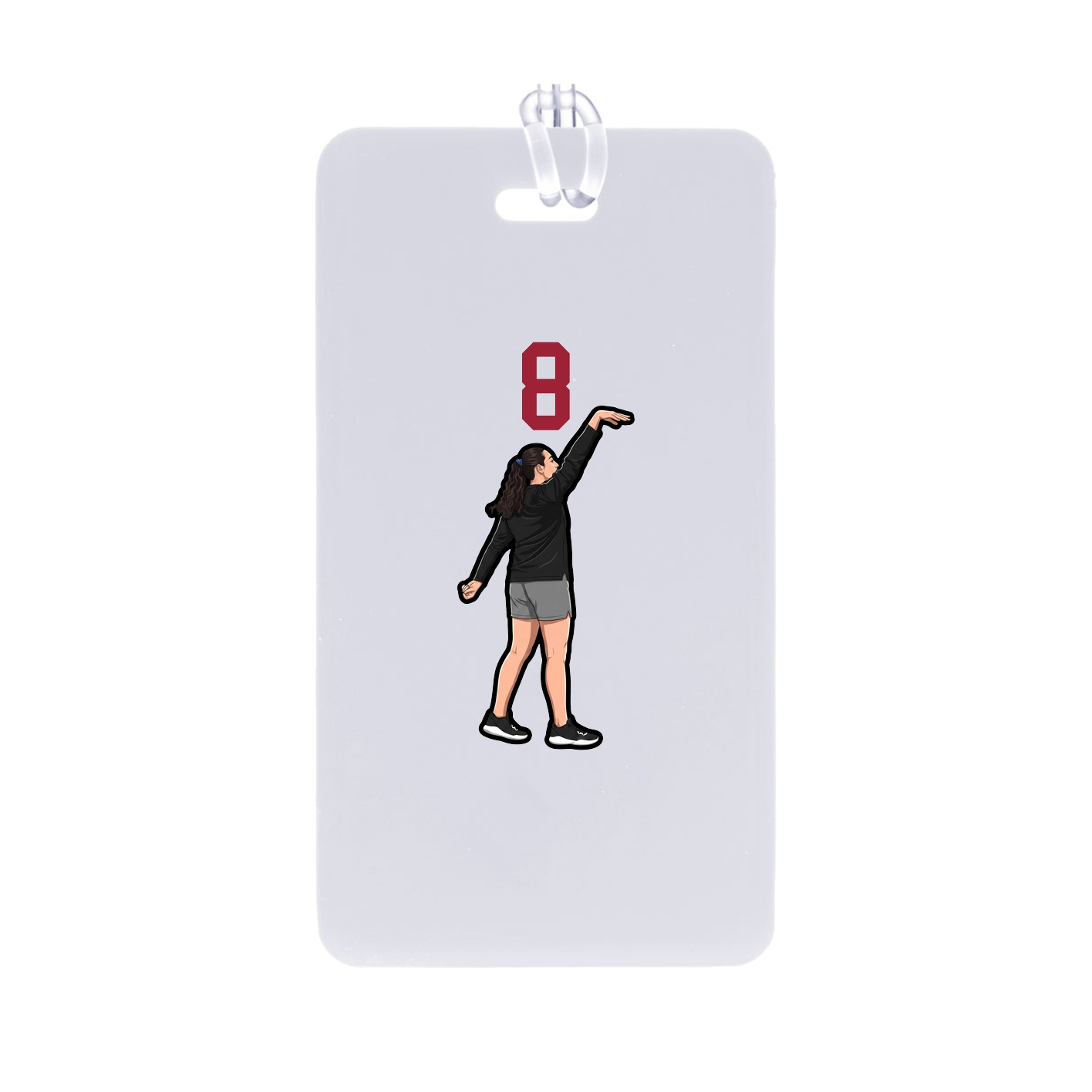 Bag Tag — Number Top in Classic