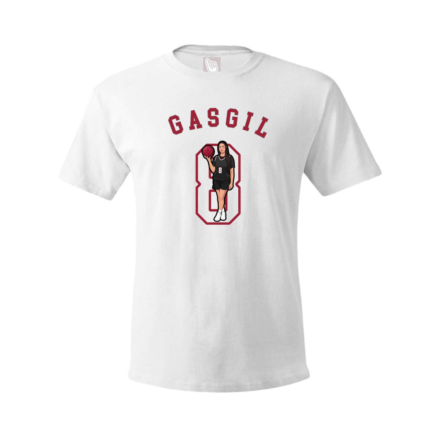 Youth Tee — Shirsey Arch in White