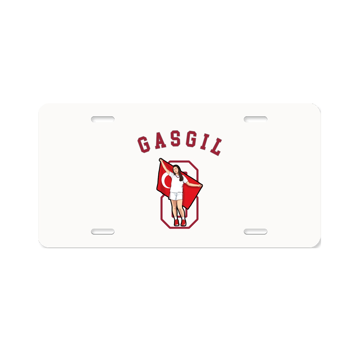 License Plate — Shirsey Arch in Classic