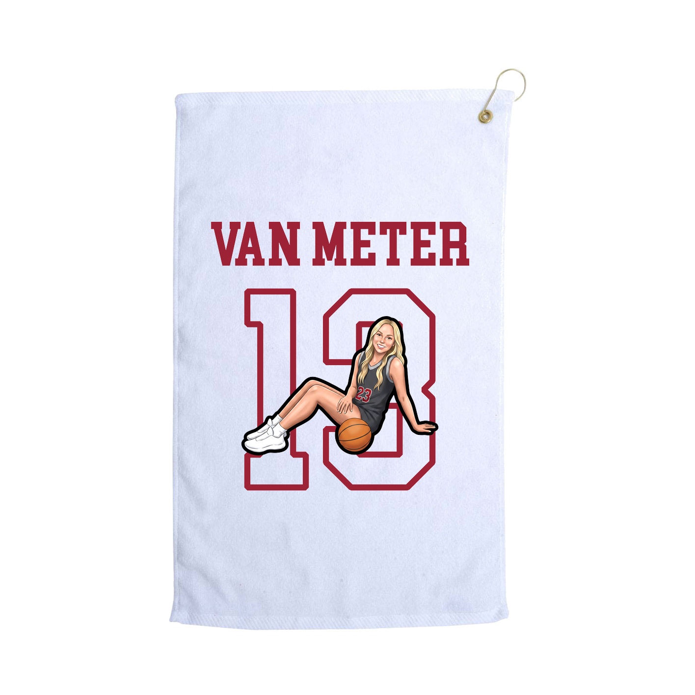 Golf Towel — Shirsey in White