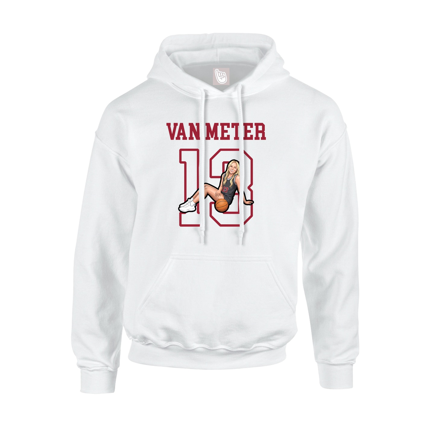 Youth Hoodie — Shirsey in White