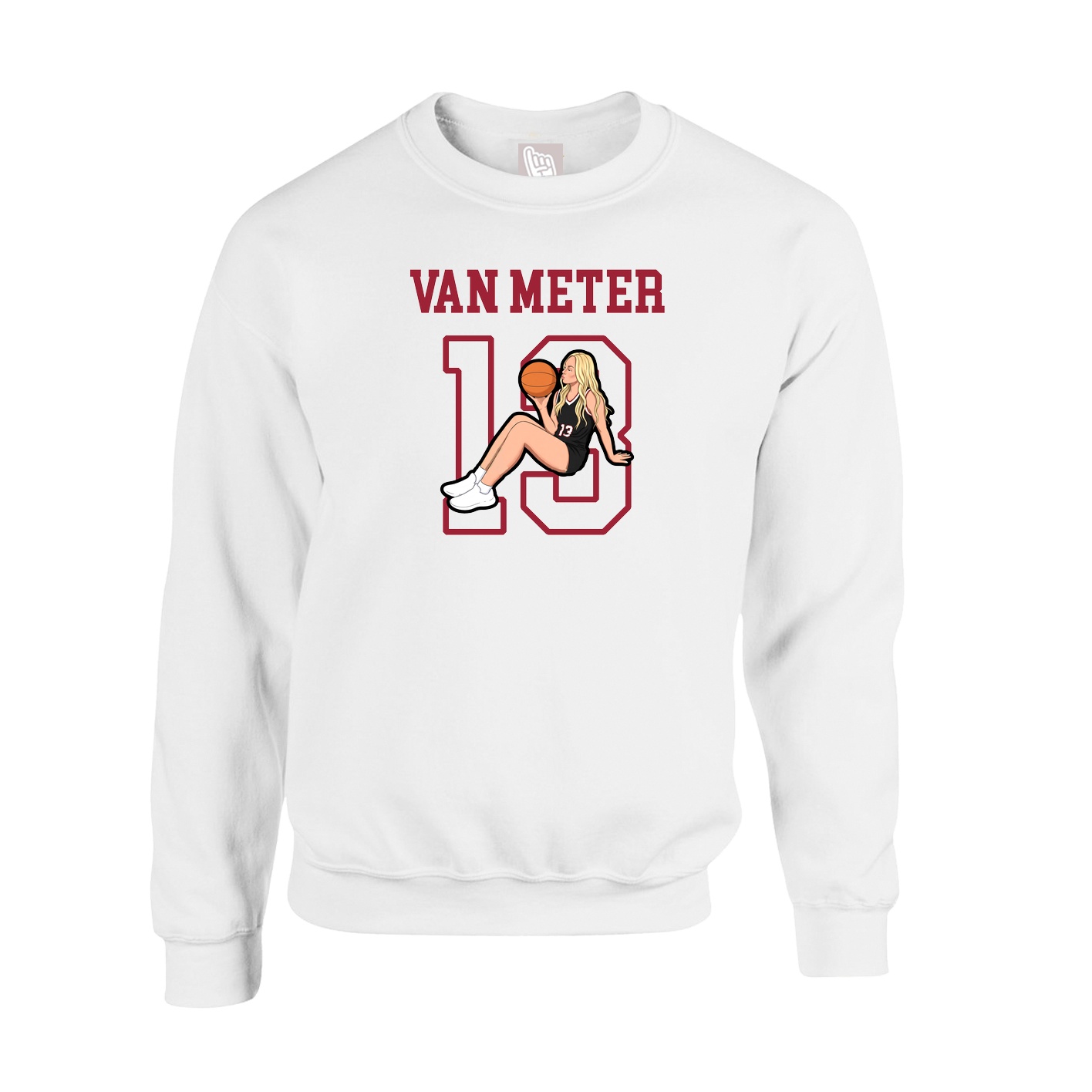 Fleece Crew — Shirsey in White