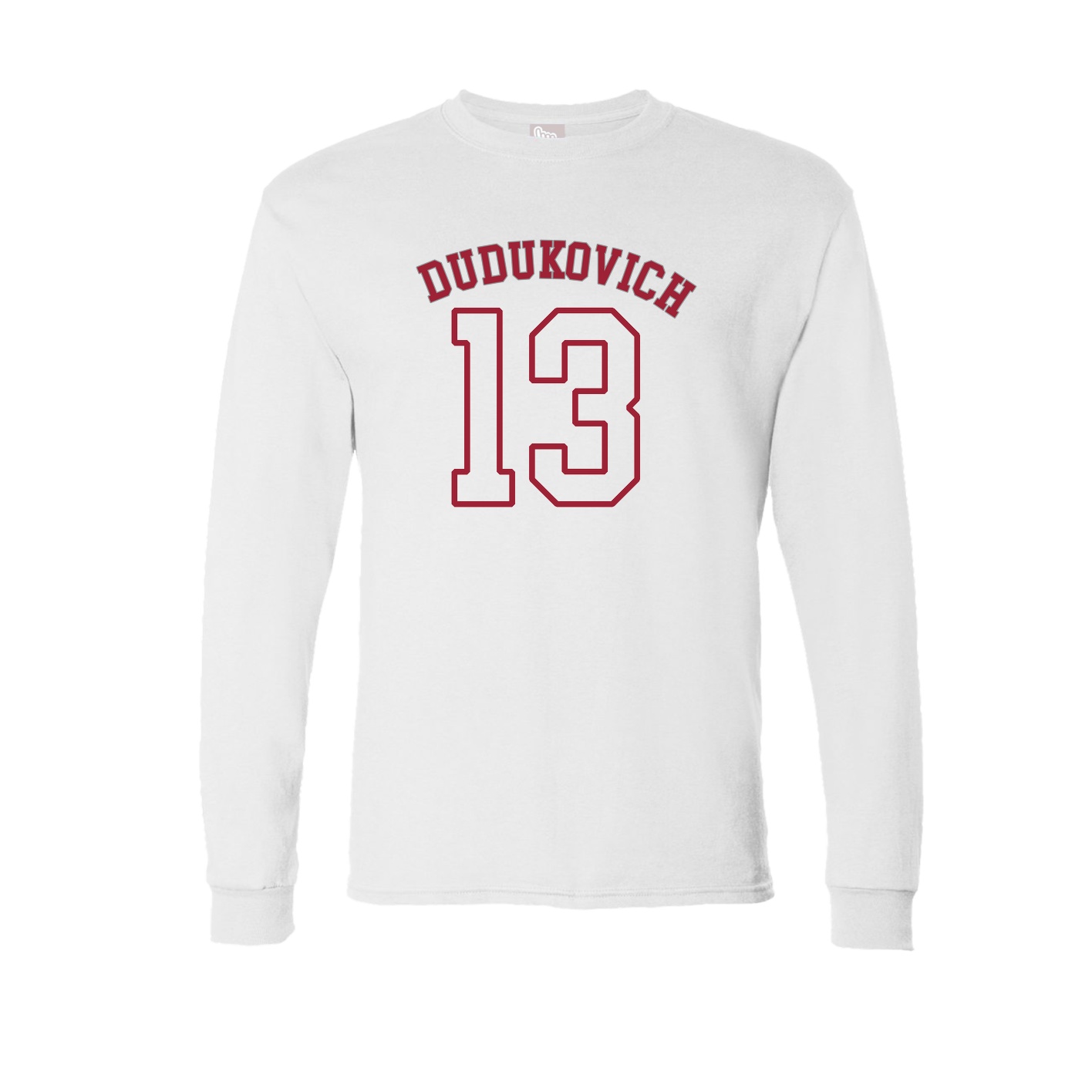 Long Sleeve Tee — Shirsey Arch in White