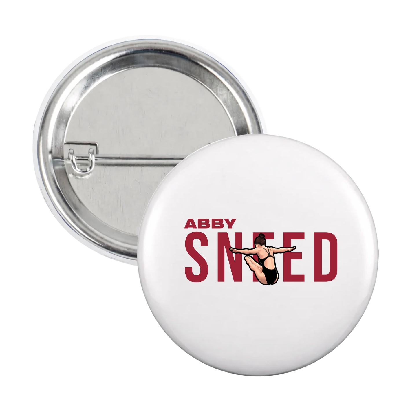 Game Day Button — Player Name in White