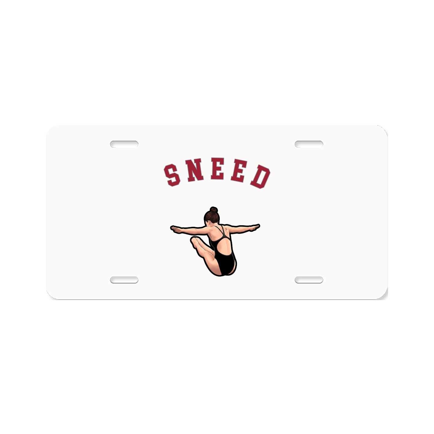License Plate — Shirsey Arch in Classic