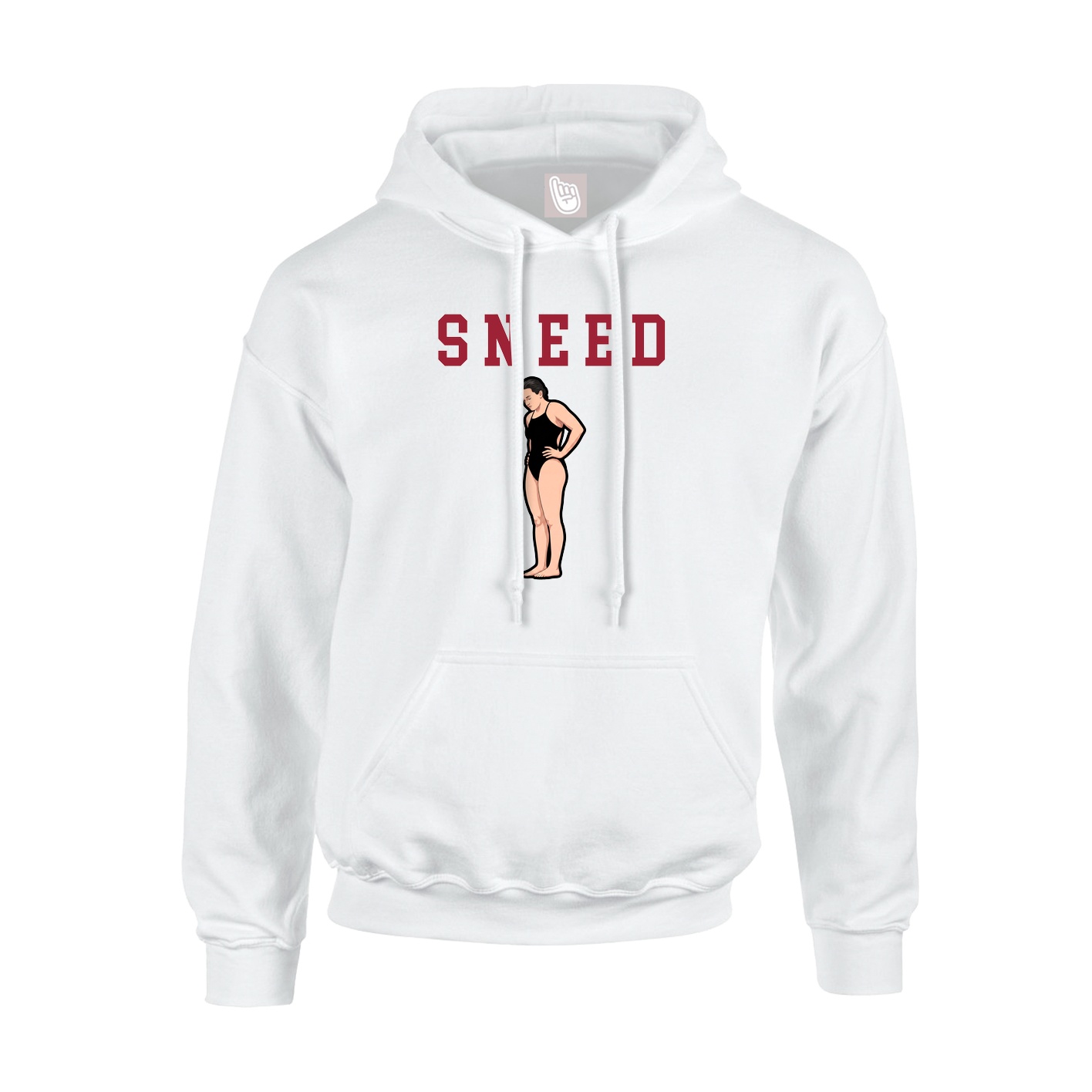 Youth Hoodie — Shirsey in White