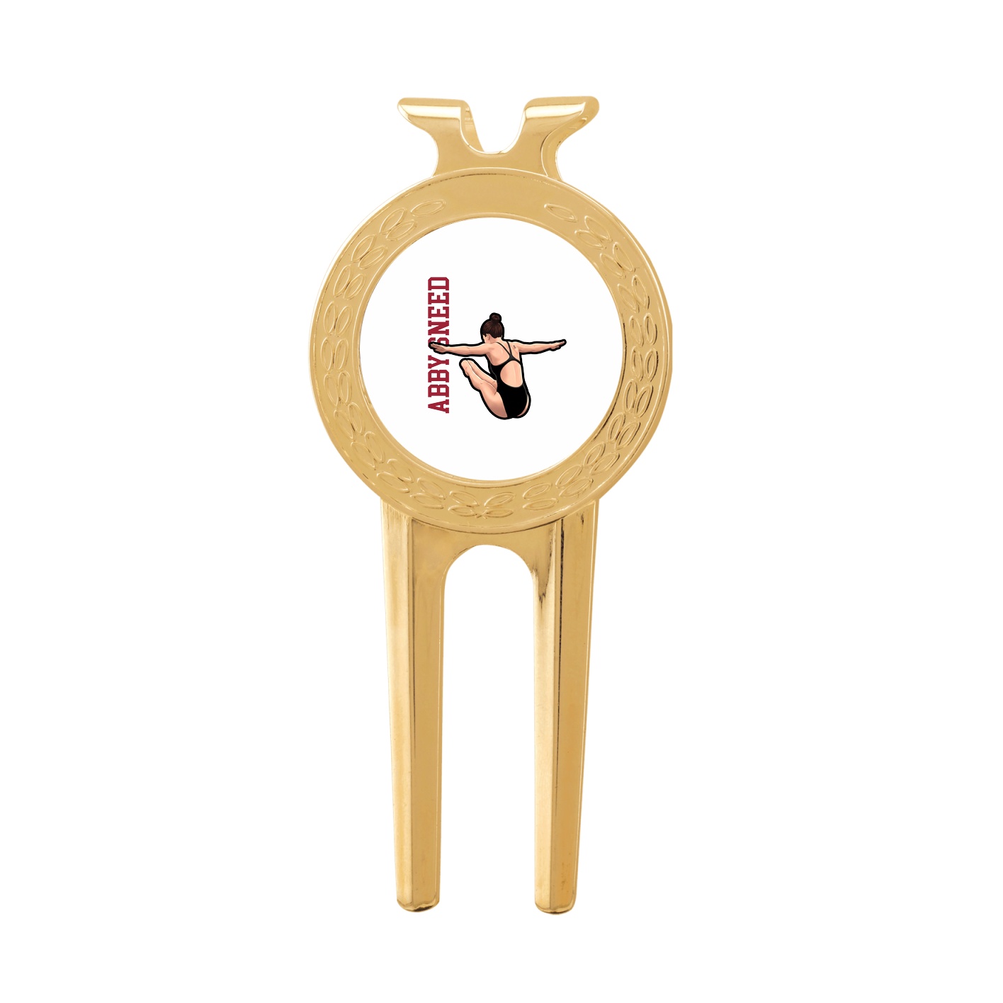 Divot Tool with Ball Marker — Name Vertical in Classic