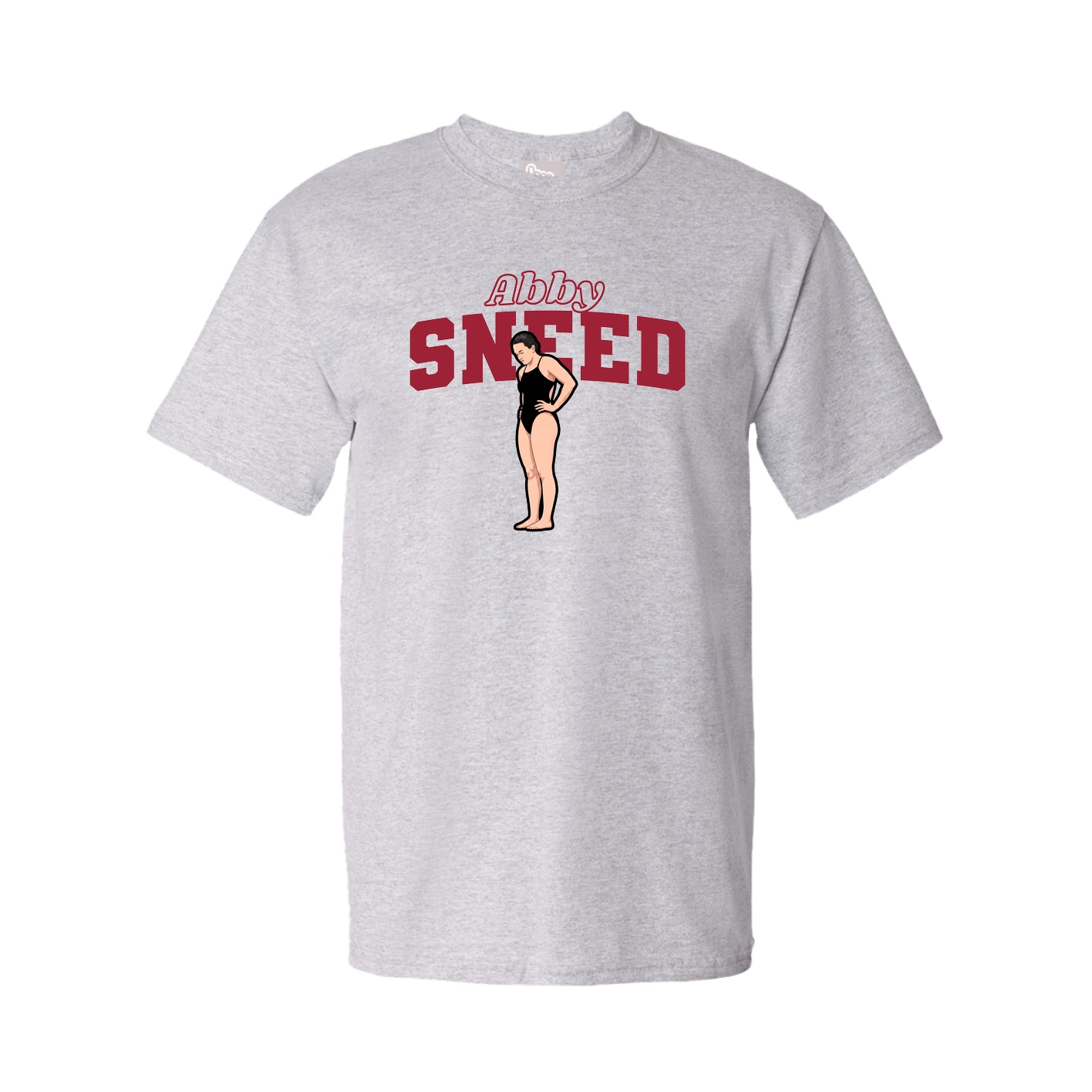 Tee — Name Arch in Grey