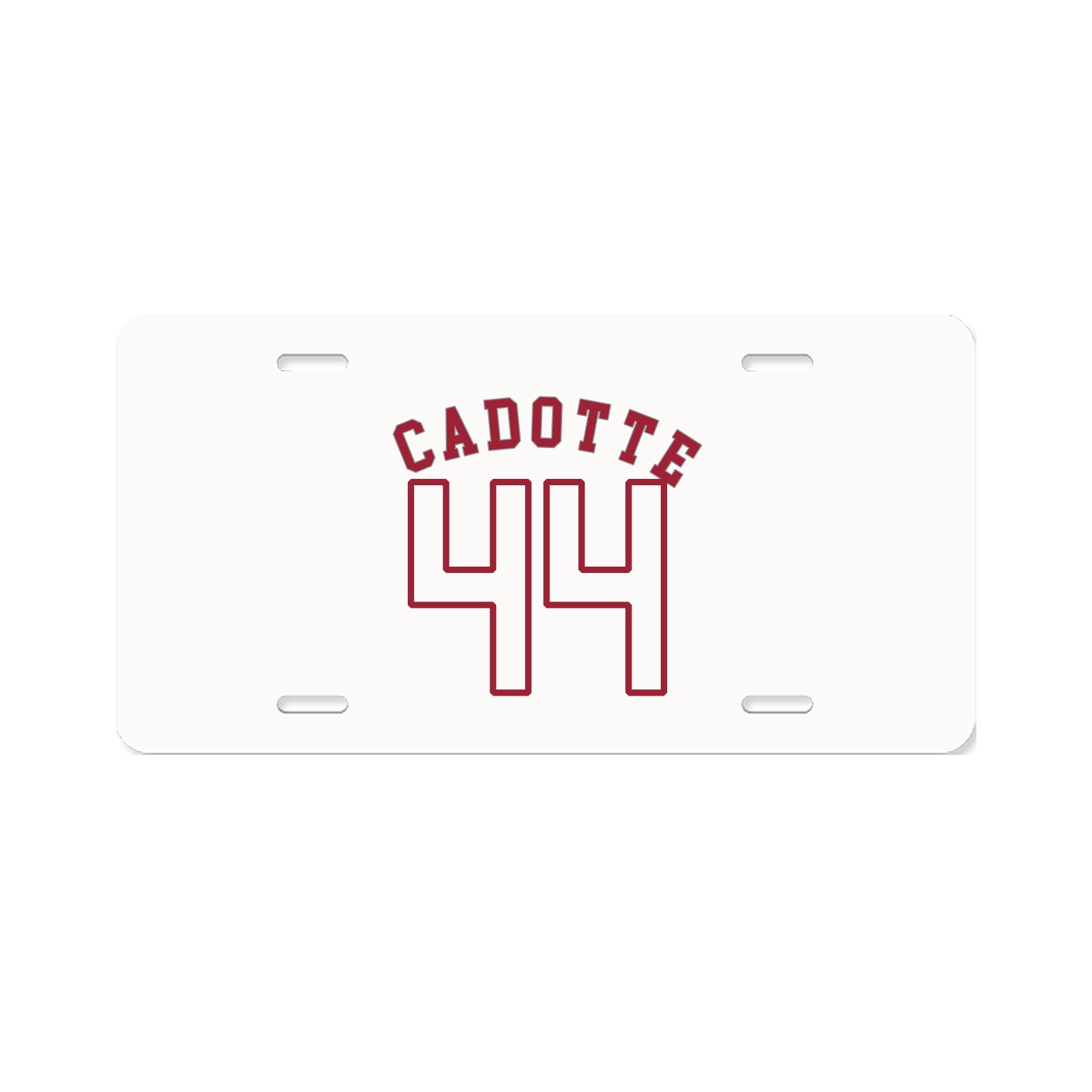 License Plate — Shirsey Arch in Classic