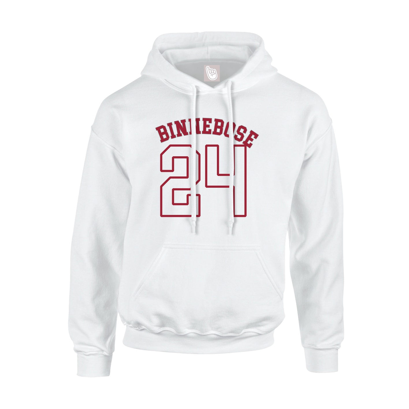 Hoodie — Shirsey Arch in White