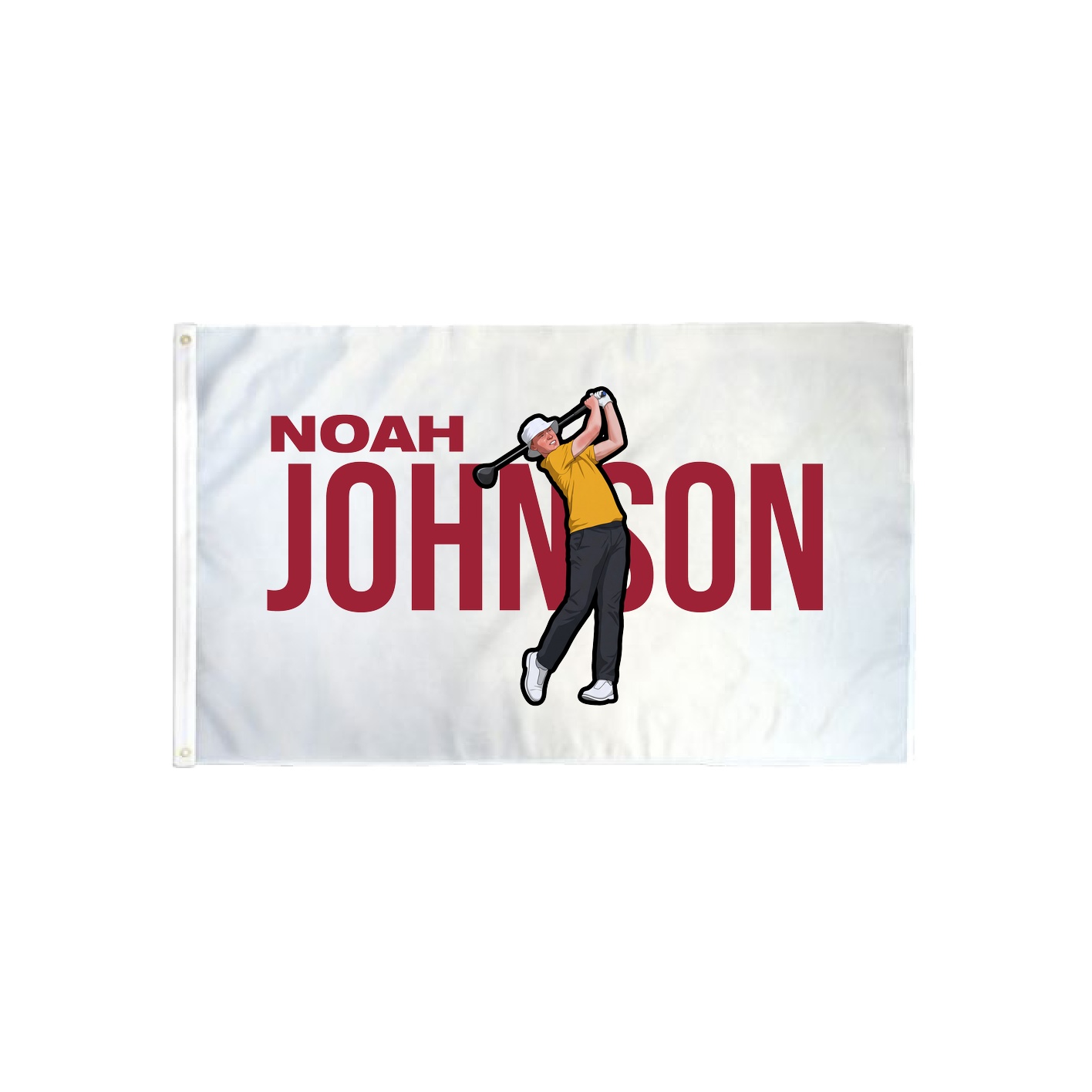 3x5 Flag — Player Name in Classic