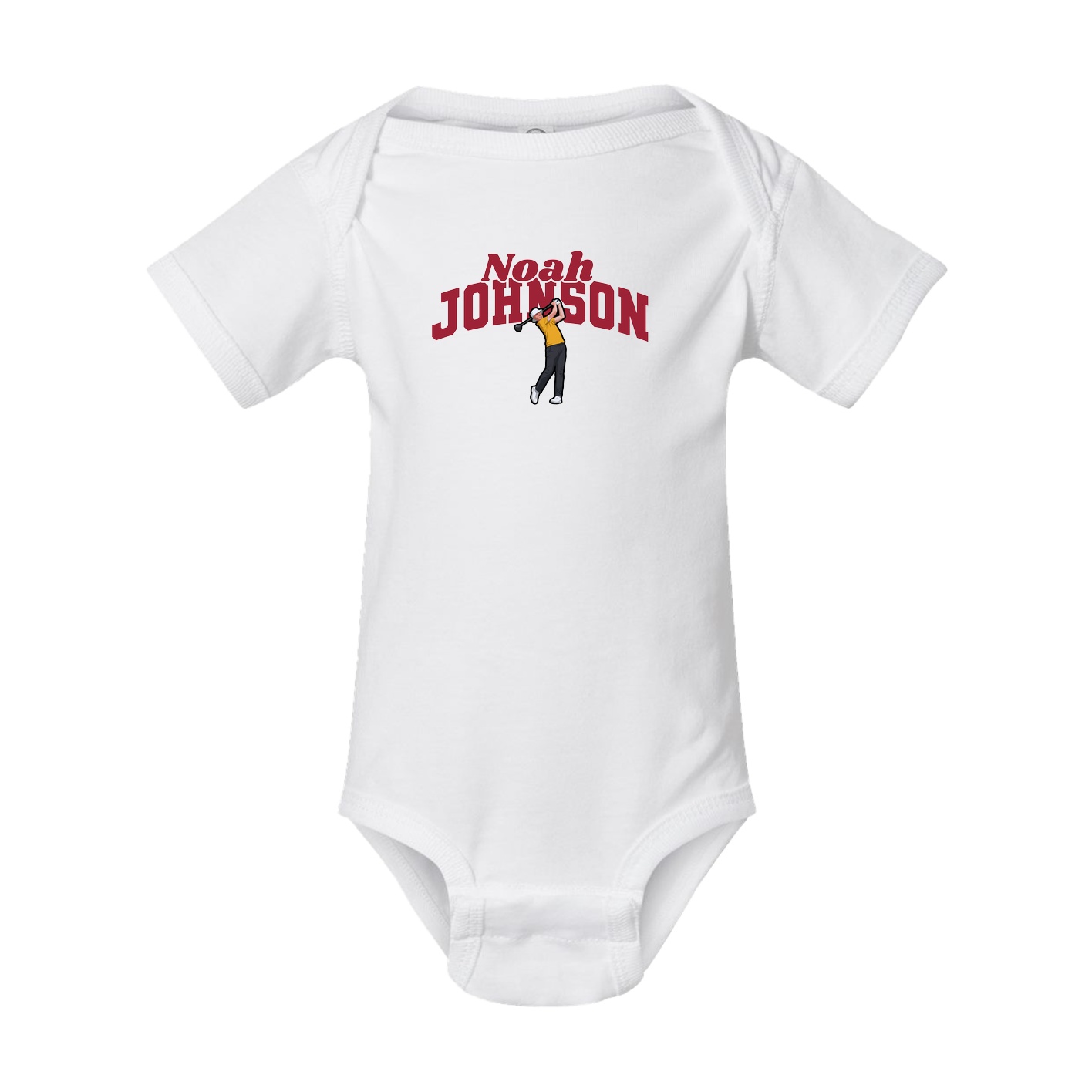 Baby Onesie — Signature Arch in White