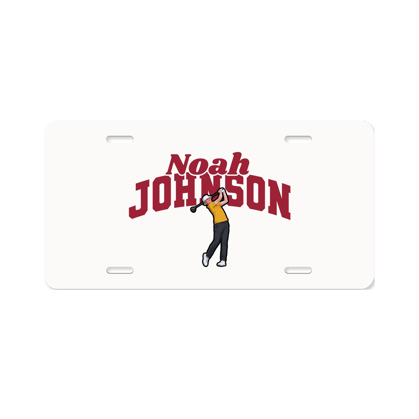 License Plate — Signature Arch in Classic
