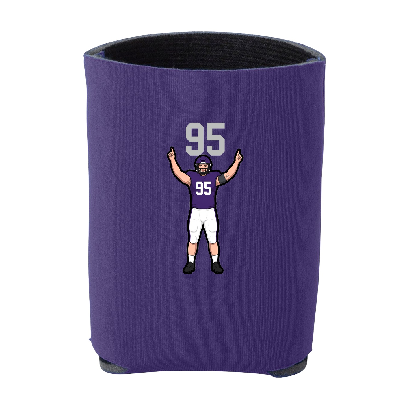Can Holder — Number Top in Purple