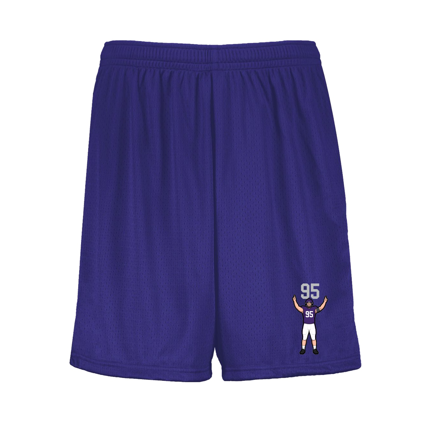 Shorts — Number Top in Purple