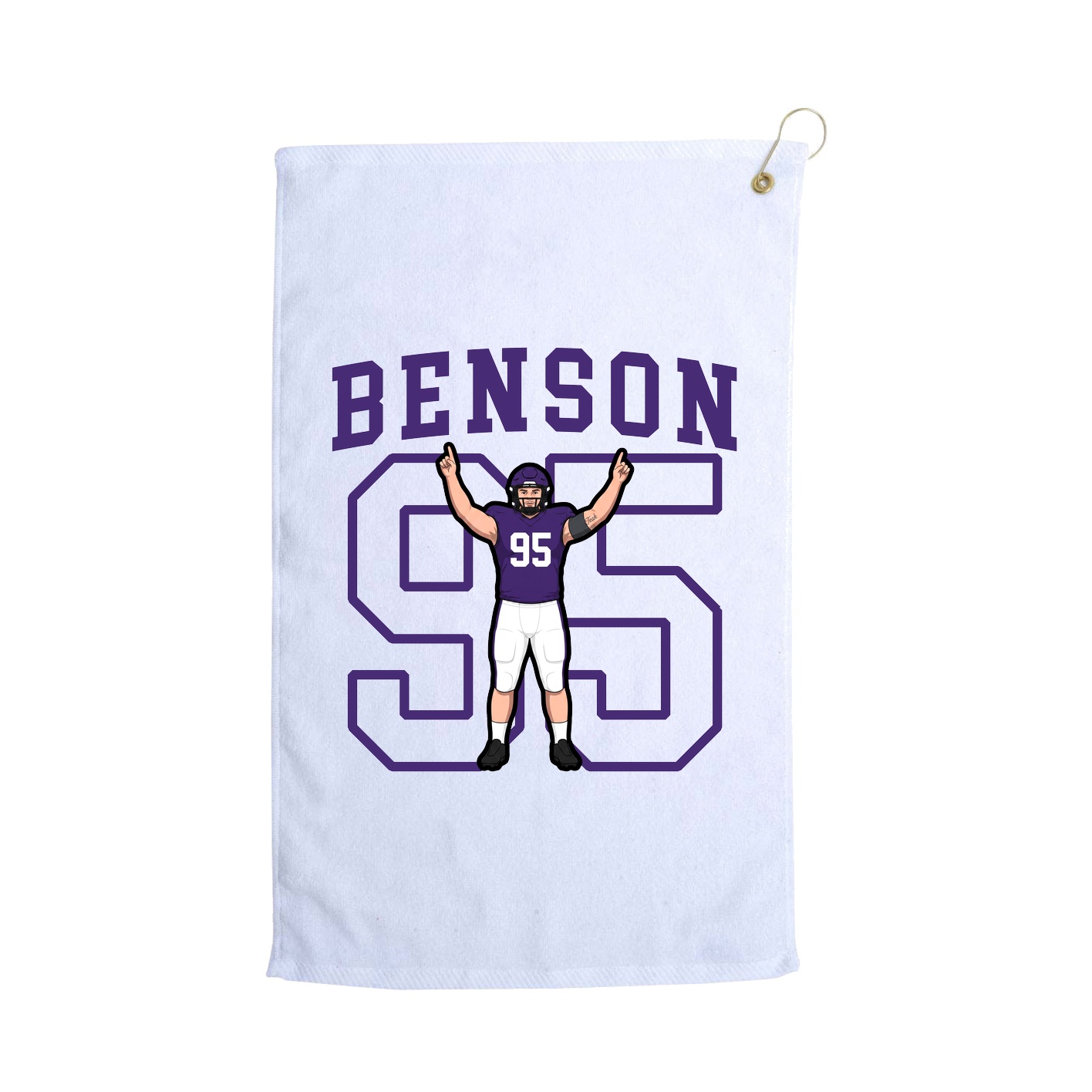 Golf Towel — Shirsey in White