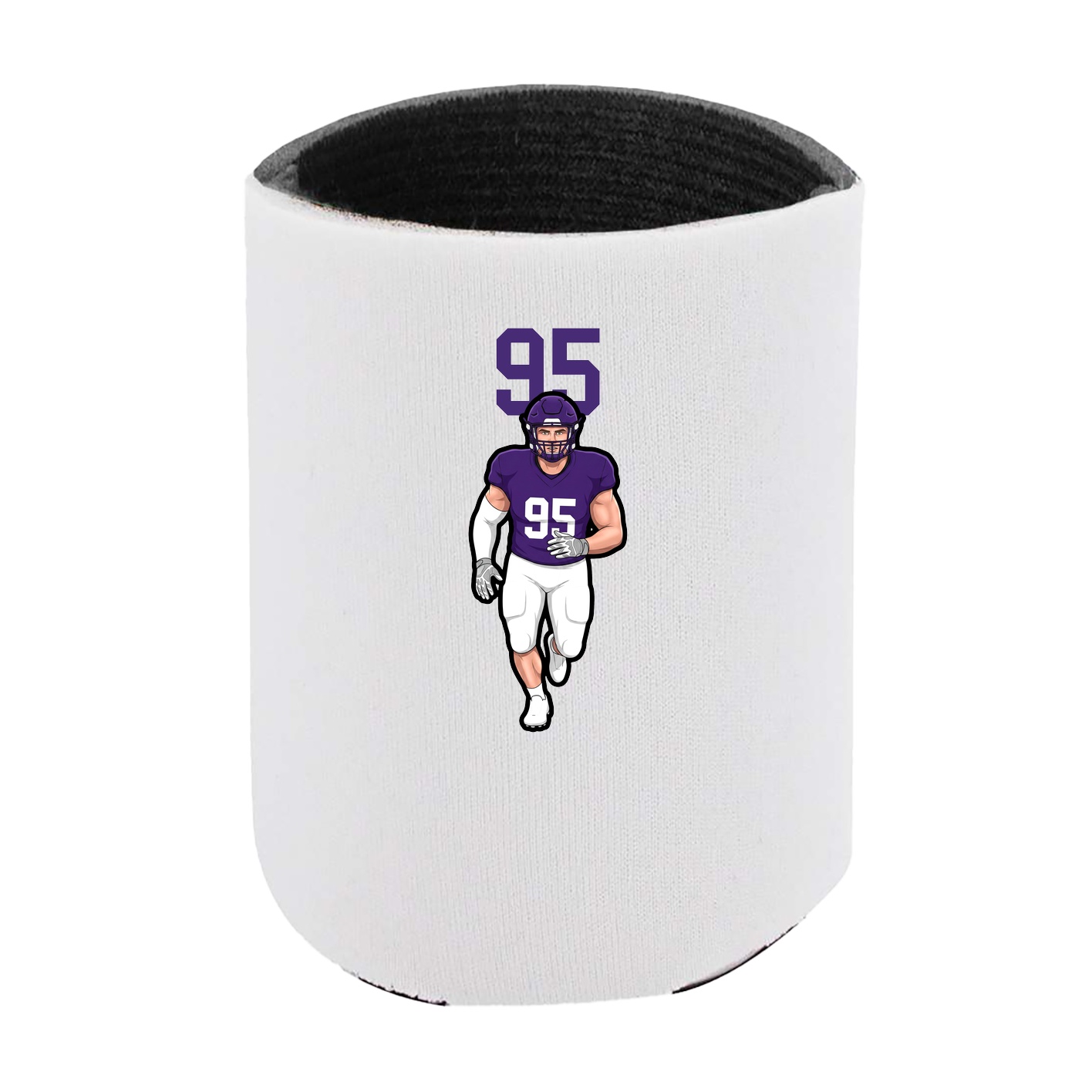 Can Holder — Number Top in White
