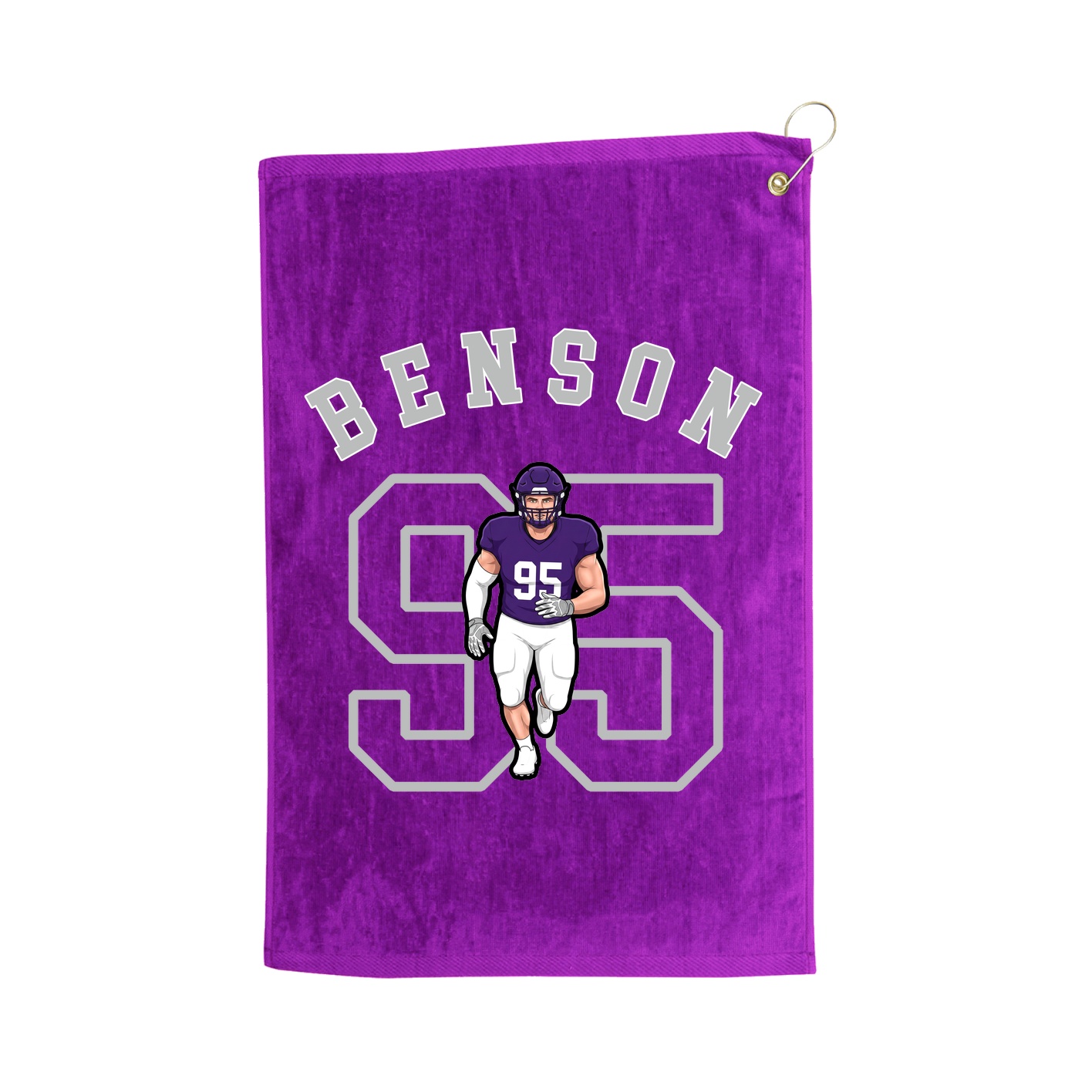 Golf Towel — Shirsey Arch in Purple