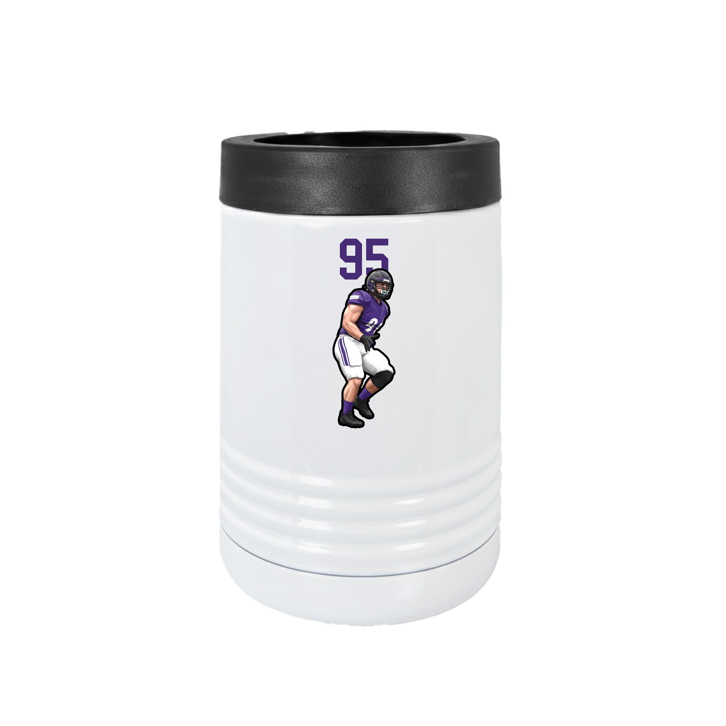 Beverage Holder — Number Top in White
