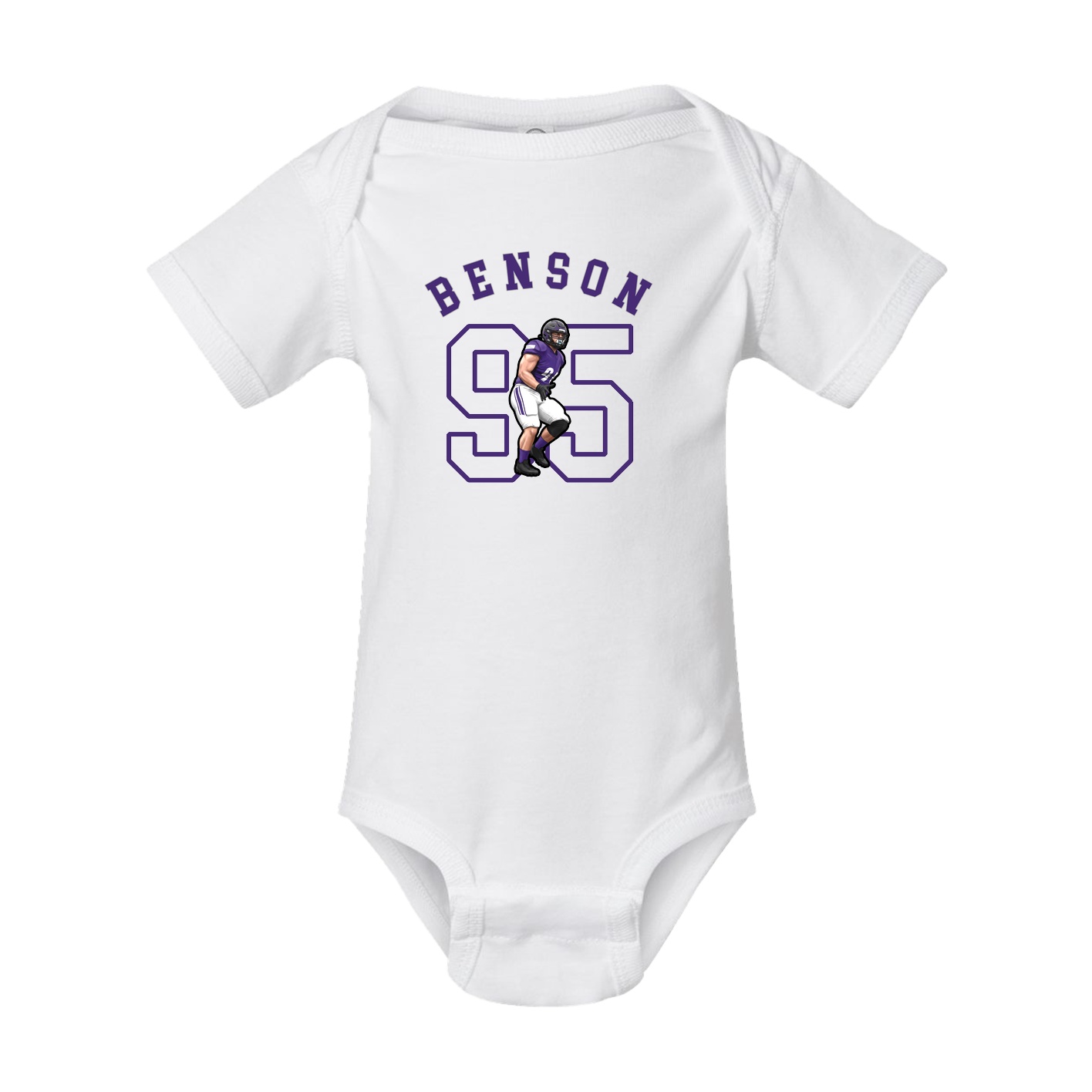 Baby Onesie — Shirsey Arch in White