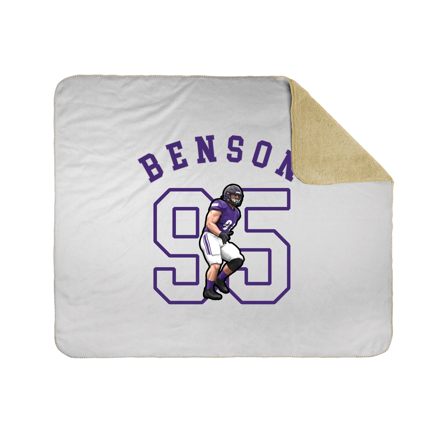 Throw Blanket — Shirsey Arch in White
